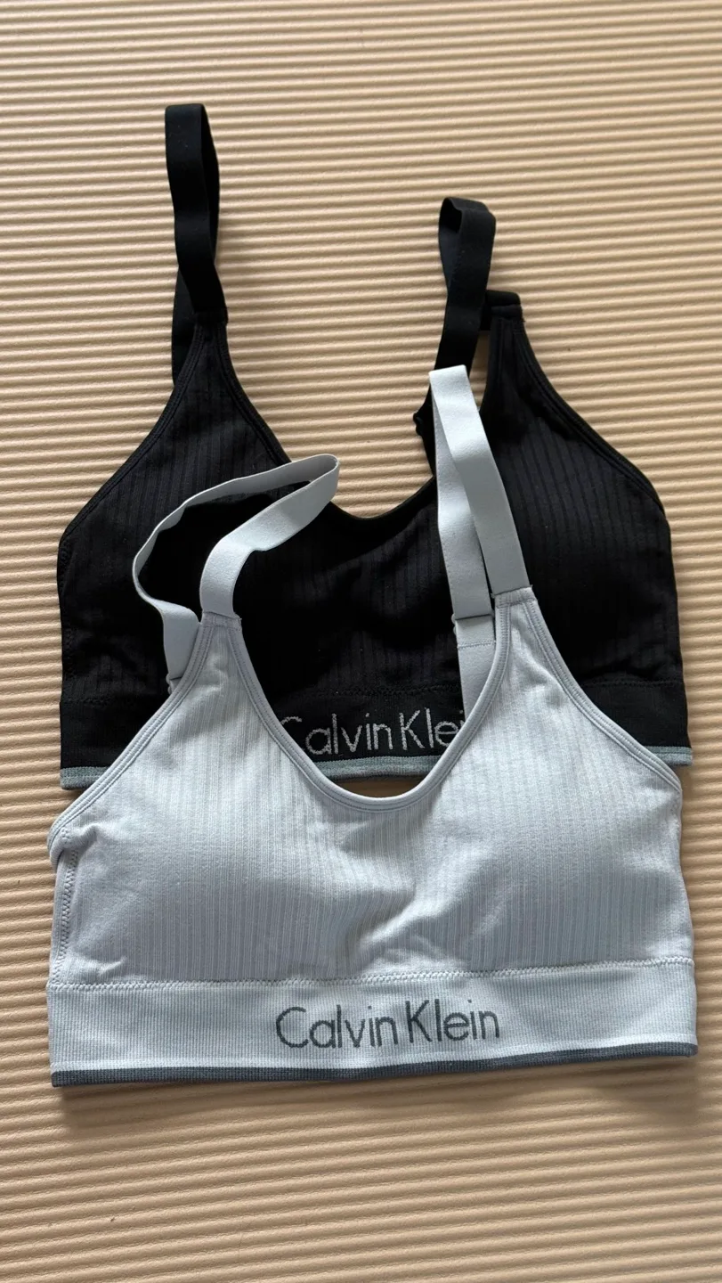 Calvin Klein Two-Pack Seamless Bralette thumbnail
