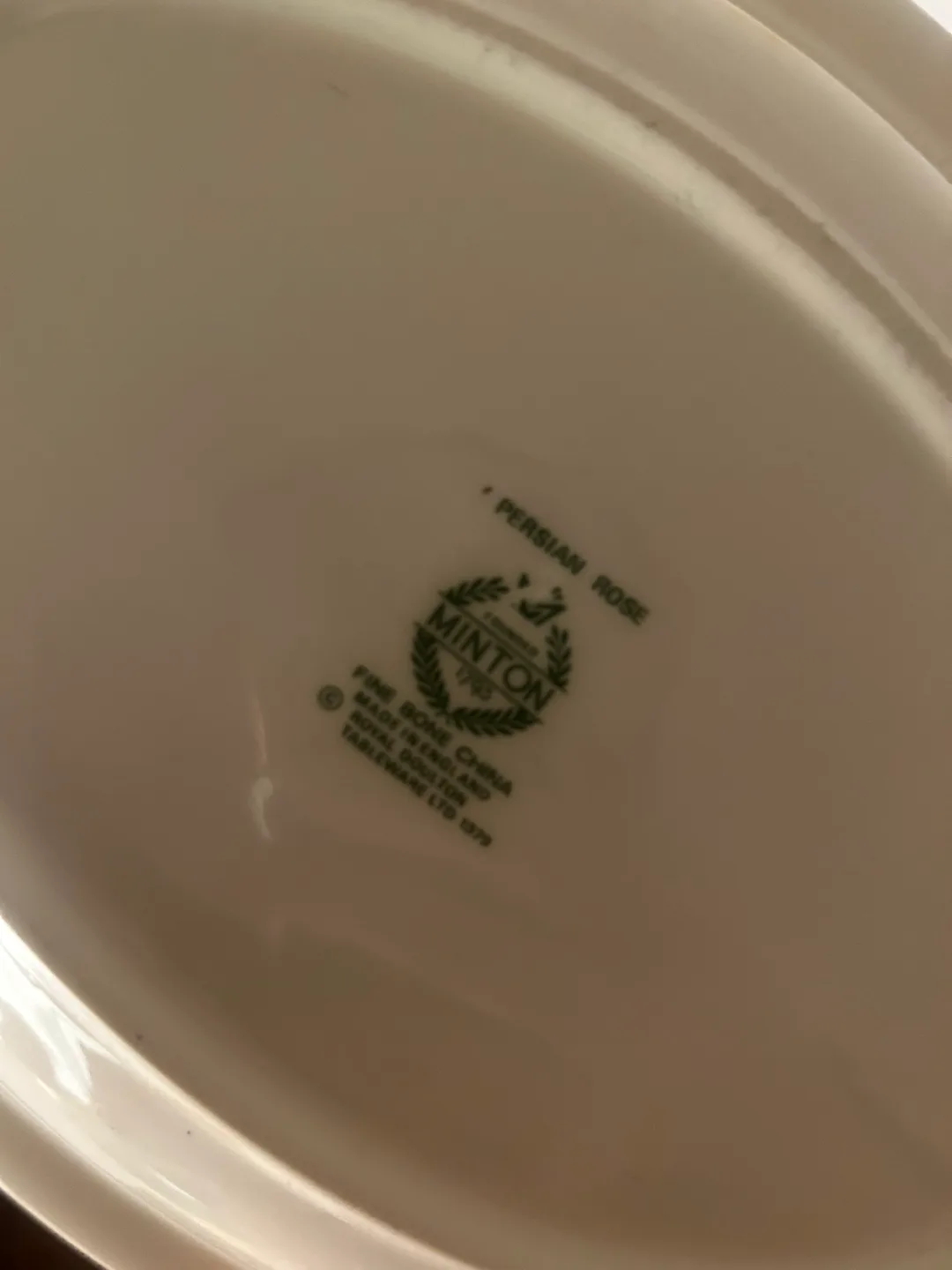 1979 Minton Royal Doulton Persian Rose China Oval Bowls image indicator(3)