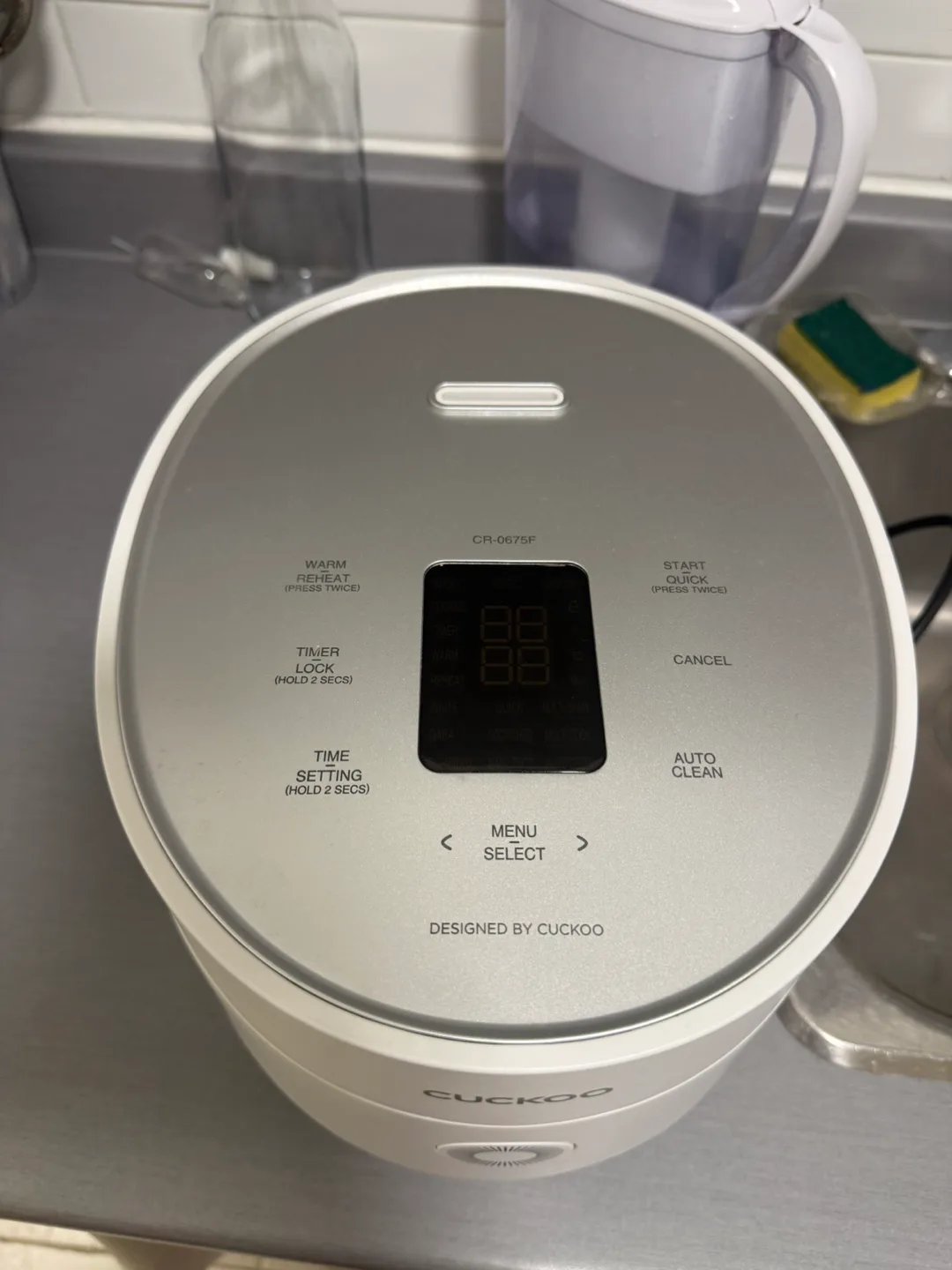 Cuckoo CRP-0675F Electric Rice Cooker image indicator(2)