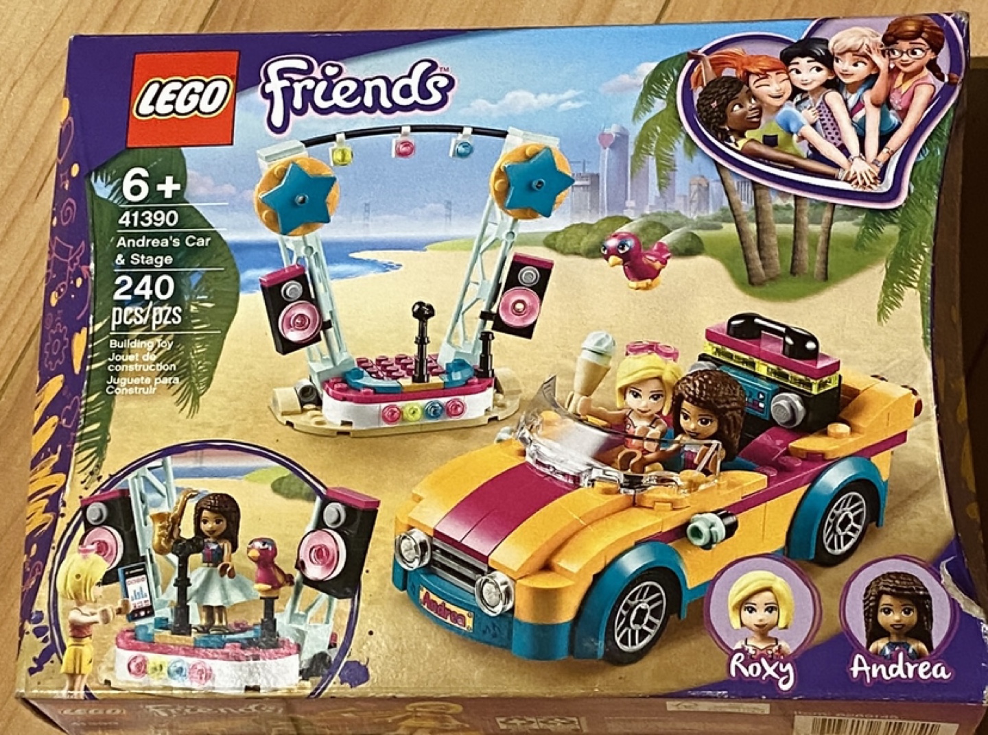 LEGO Friends Andrea's Car & Stage 41390