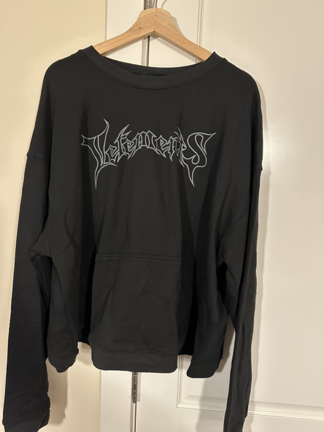 Black Vetements Hoodie - photo 4