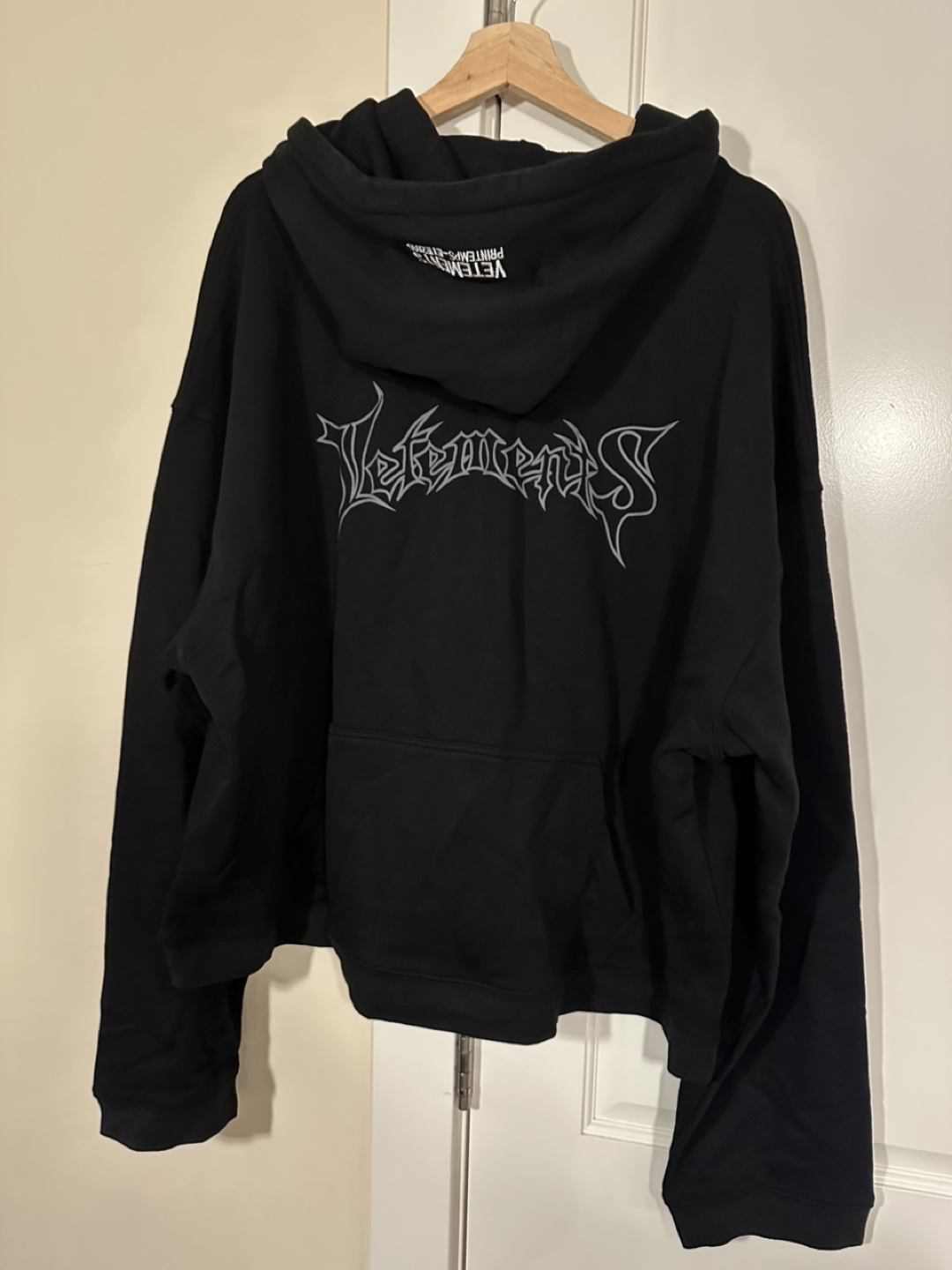 Black Vetements Hoodie - photo 3