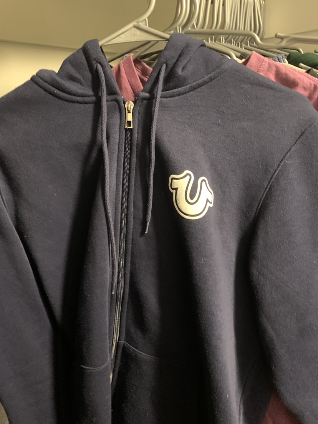 True Religion Brand Jeans Zip-Up Hoodie