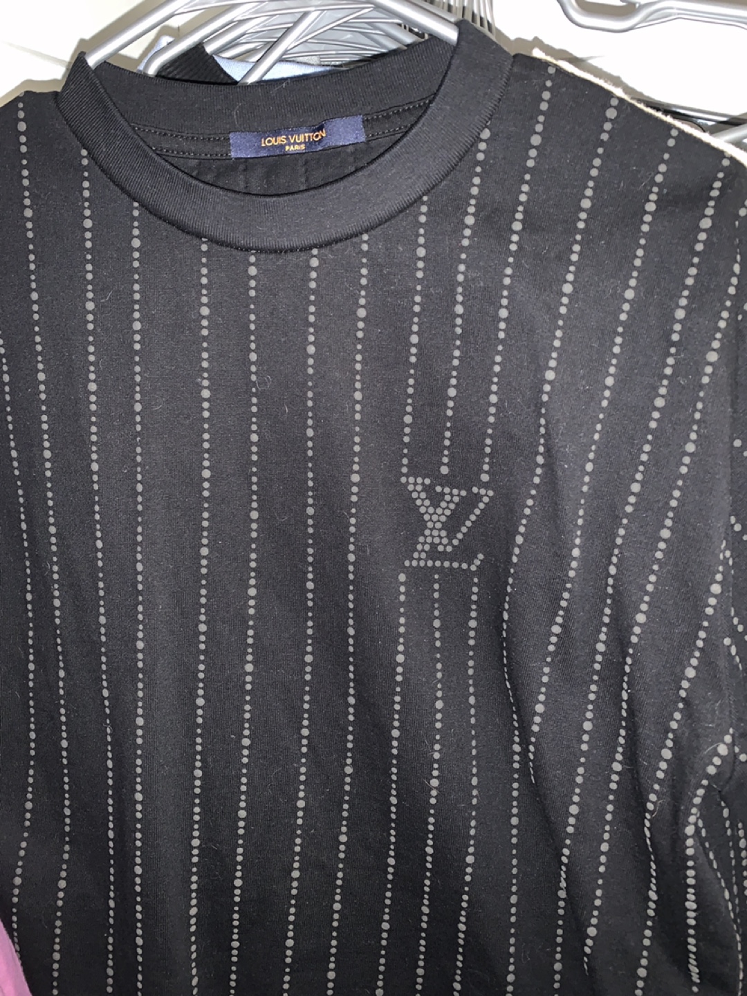 Louis Vuitton Crystal Embellished T-Shirt - Size Large