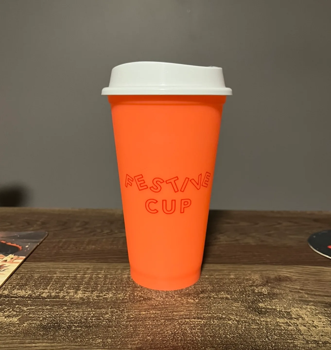 Starbucks Festive Cup Reusable Plastic Cup thumbnail