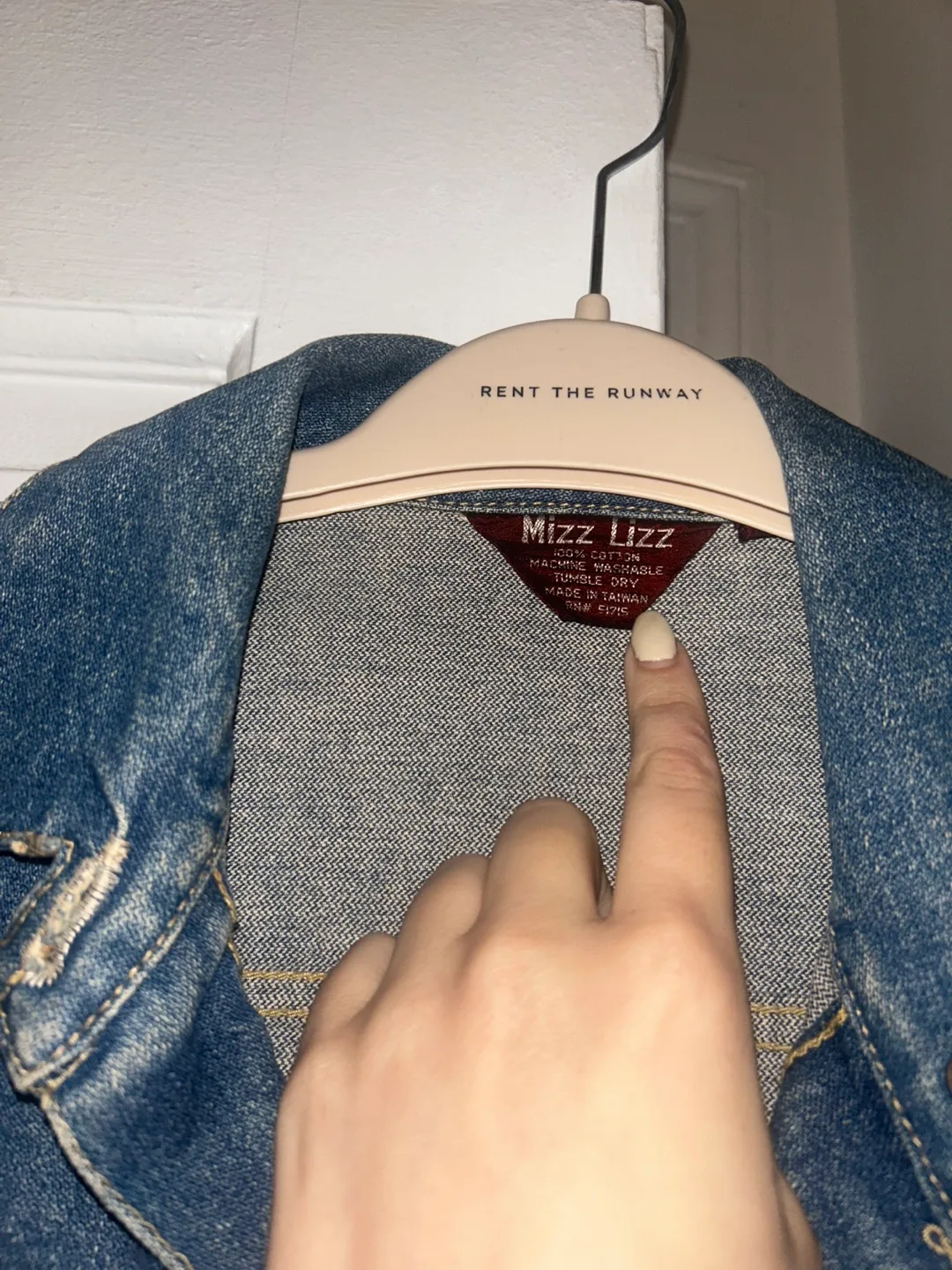 Vintage Mizz Lizz Denim Jacket image indicator(2)