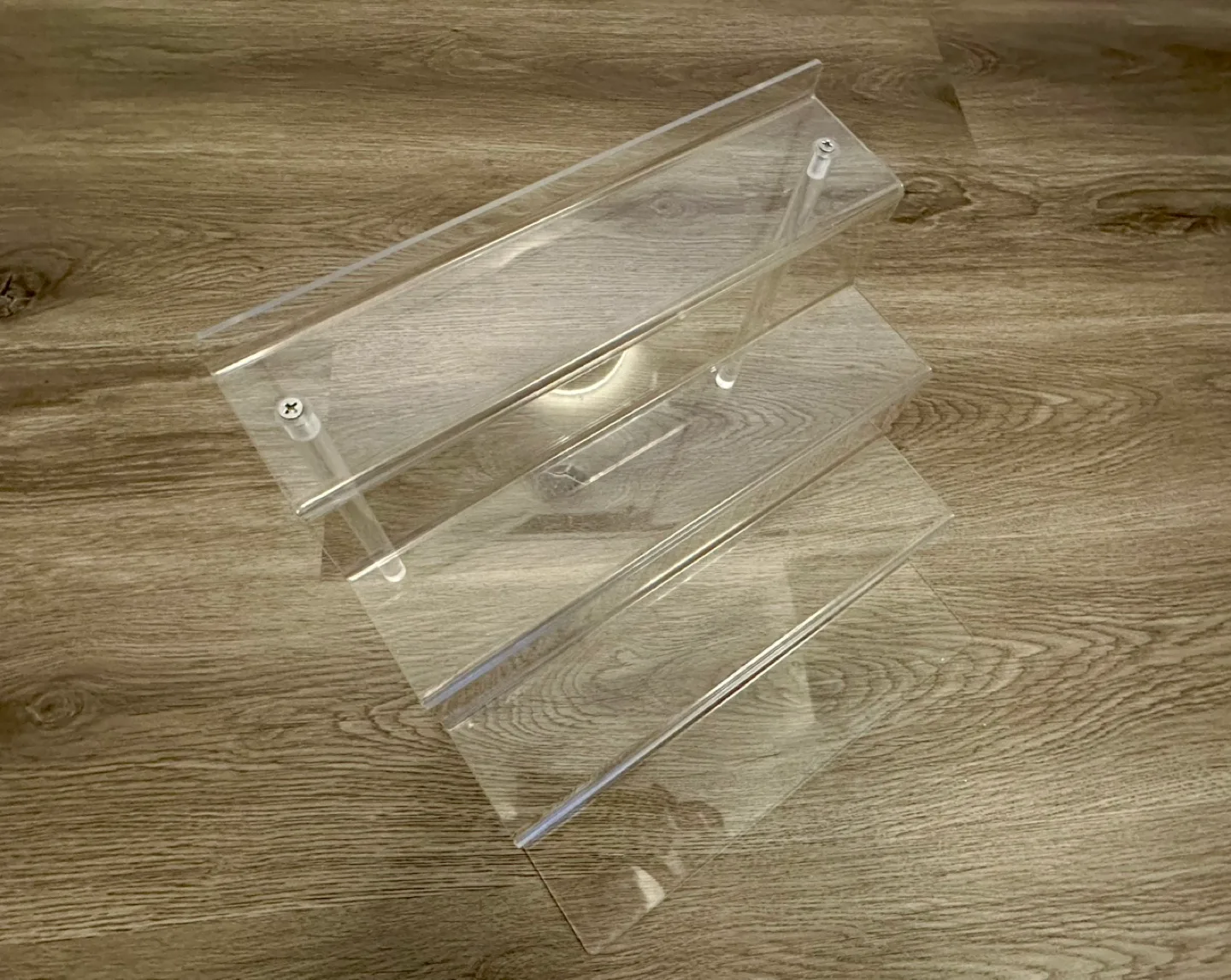 Clear Acrylic Display Stand Organizers (Set of 2) image indicator(3)