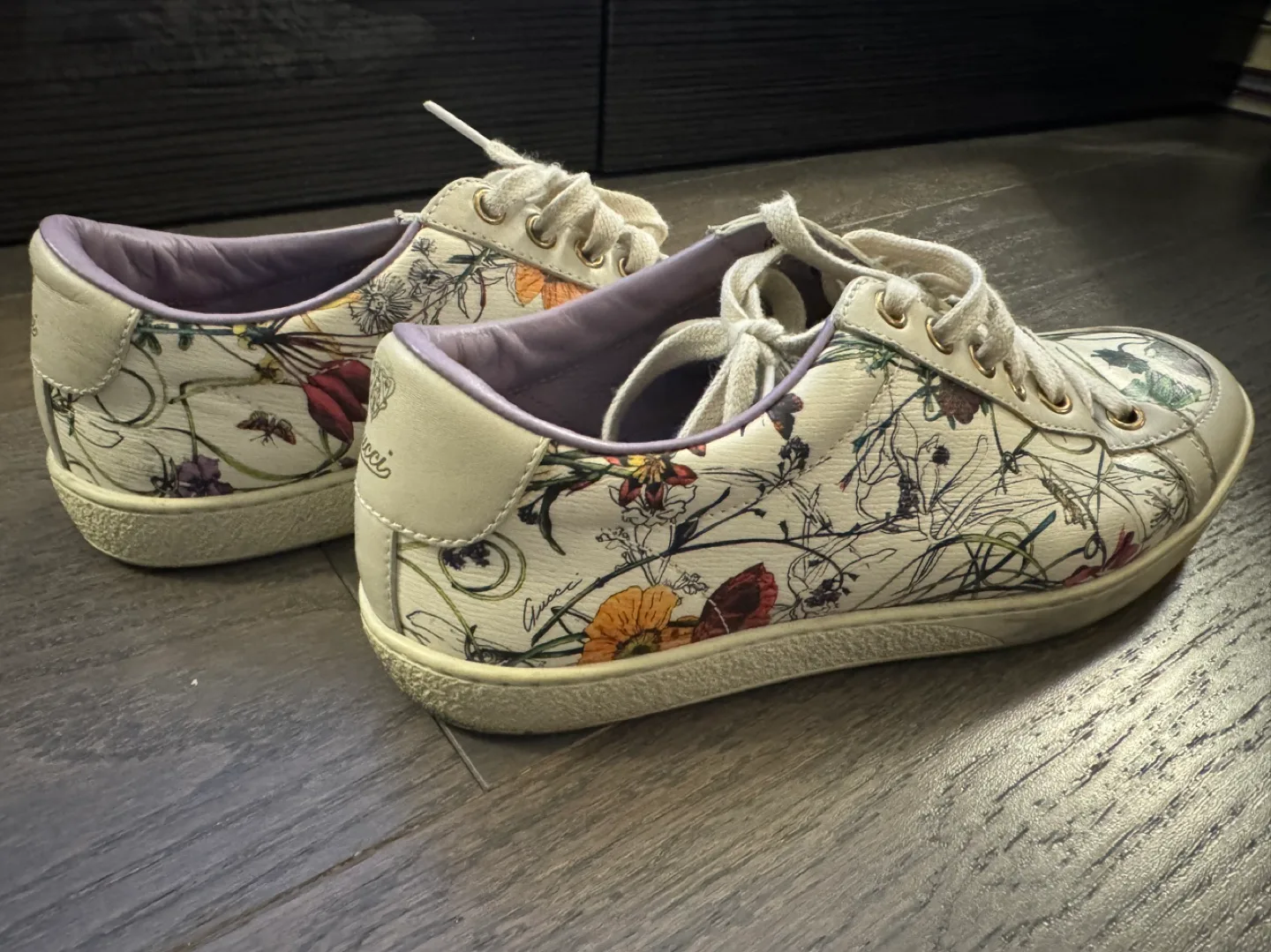 Gucci Floral Print Sneakers image indicator(6)
