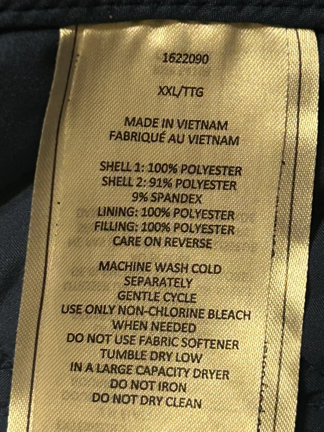 Women's Quilted Jacket - Size XXL image indicator(5)