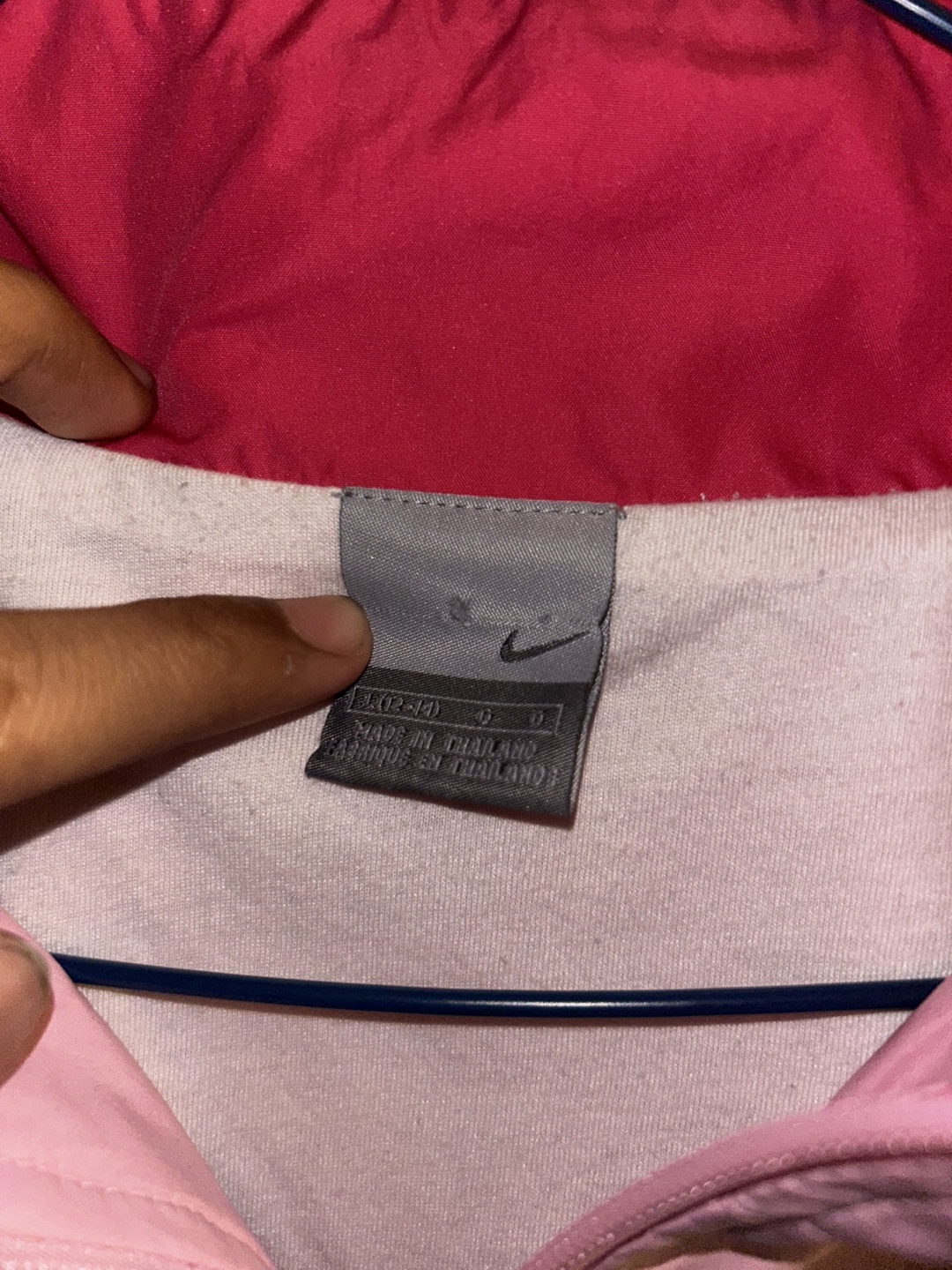 Nike Pink Track Jacket Size S - photo 3