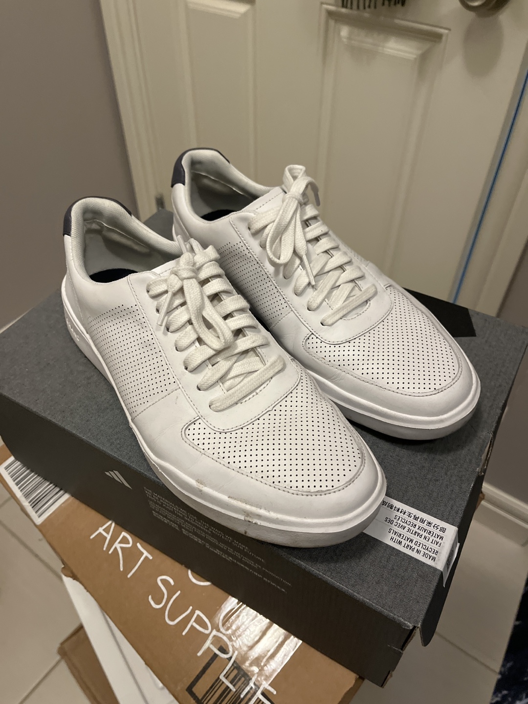 Cole Haan Sneakers - White/Ivory - Men's Size 9.5
