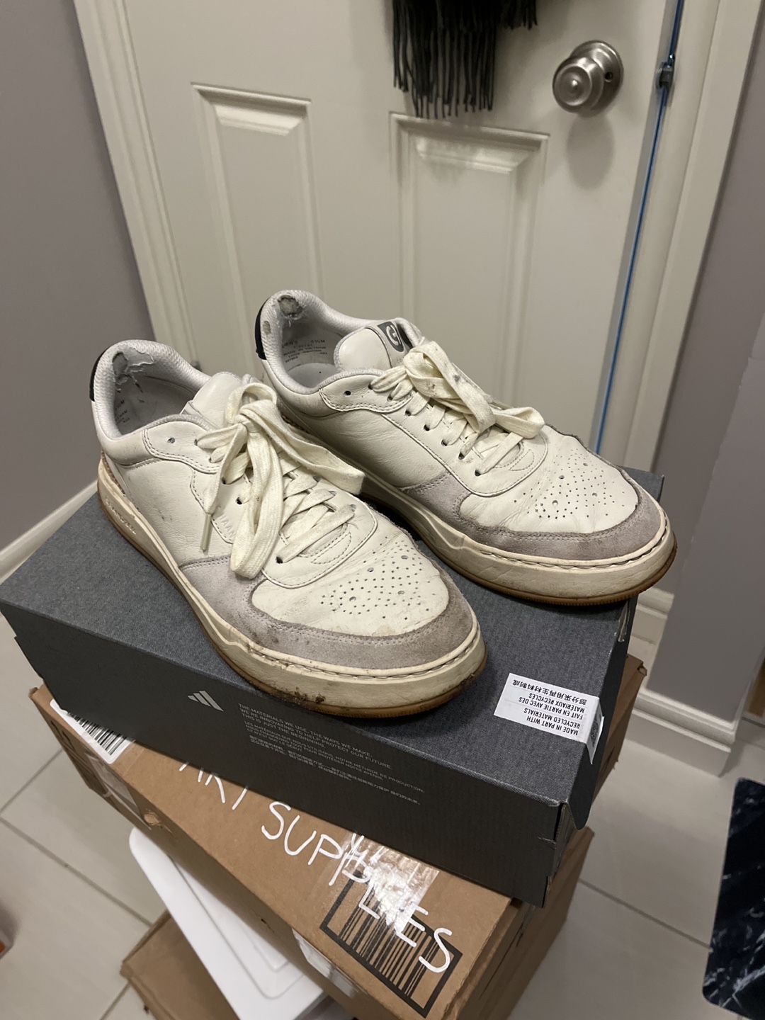 Cole Haan Sneakers - White/Ivory - Men's Size 9.5 - photo 4