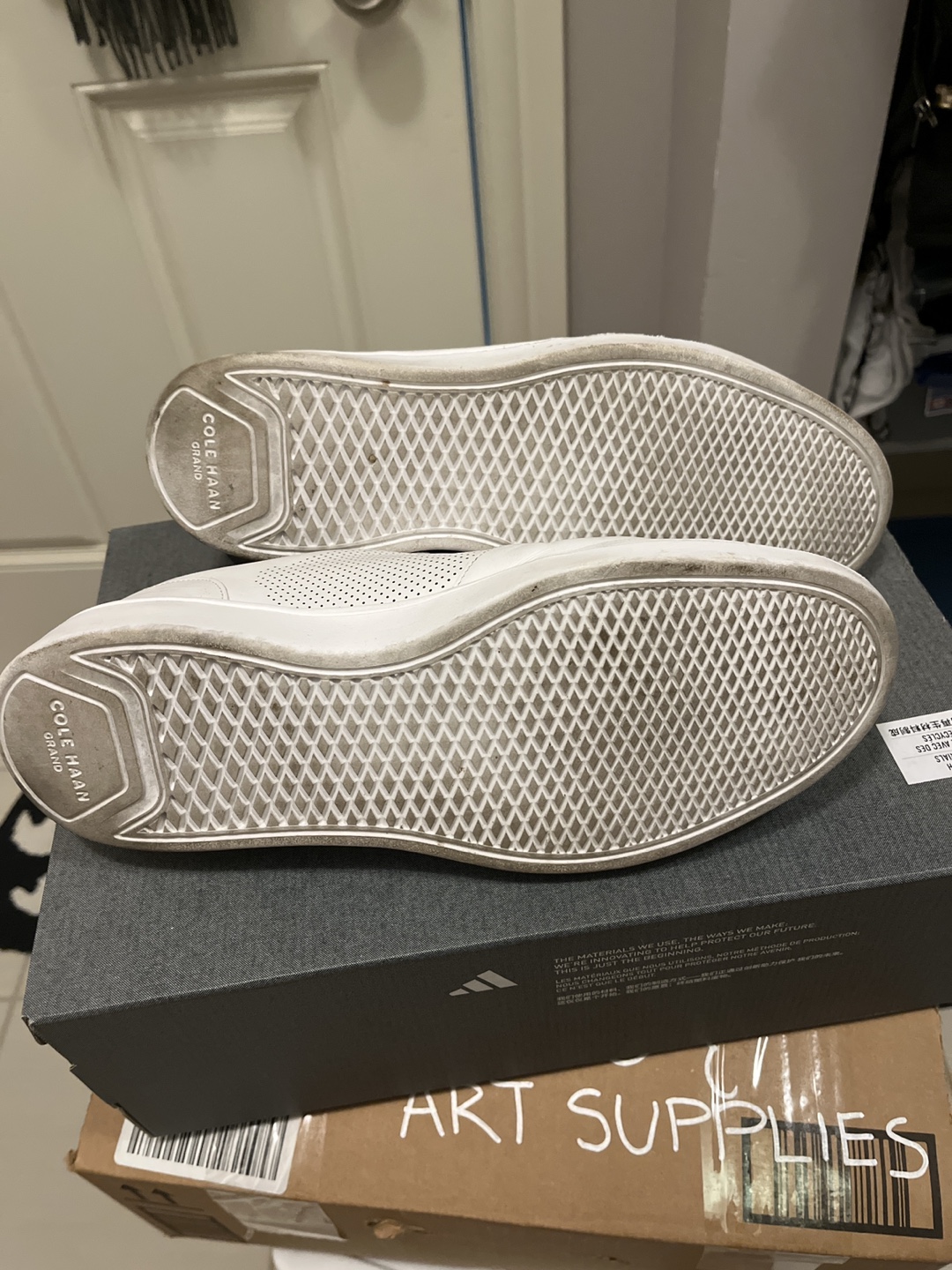 Cole Haan Sneakers - White/Ivory - Men's Size 9.5 - photo 3