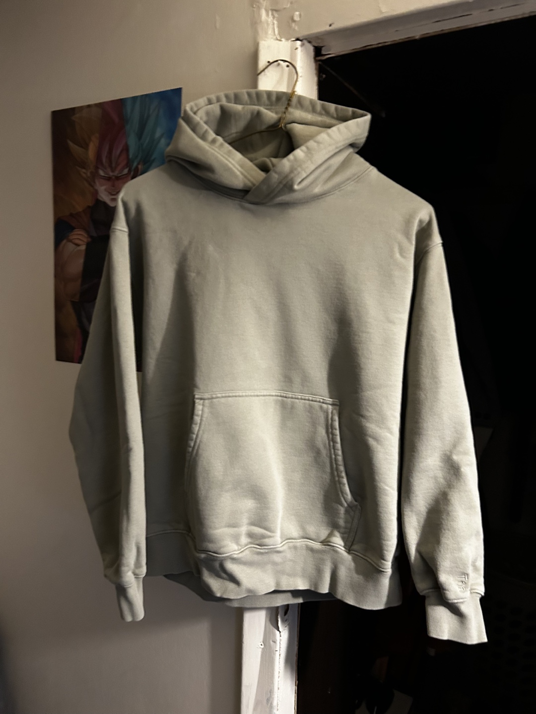 Tna Cozyaf Fleece Hoodie - Size Small - Sage Green