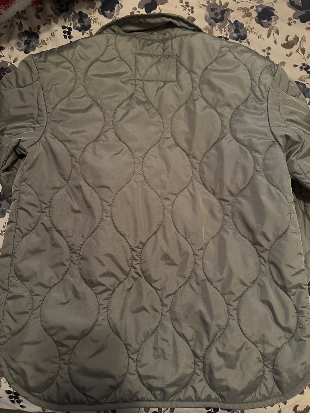 Old Navy Girls' Size L (10-12) Green Quilted Jacket - photo 3