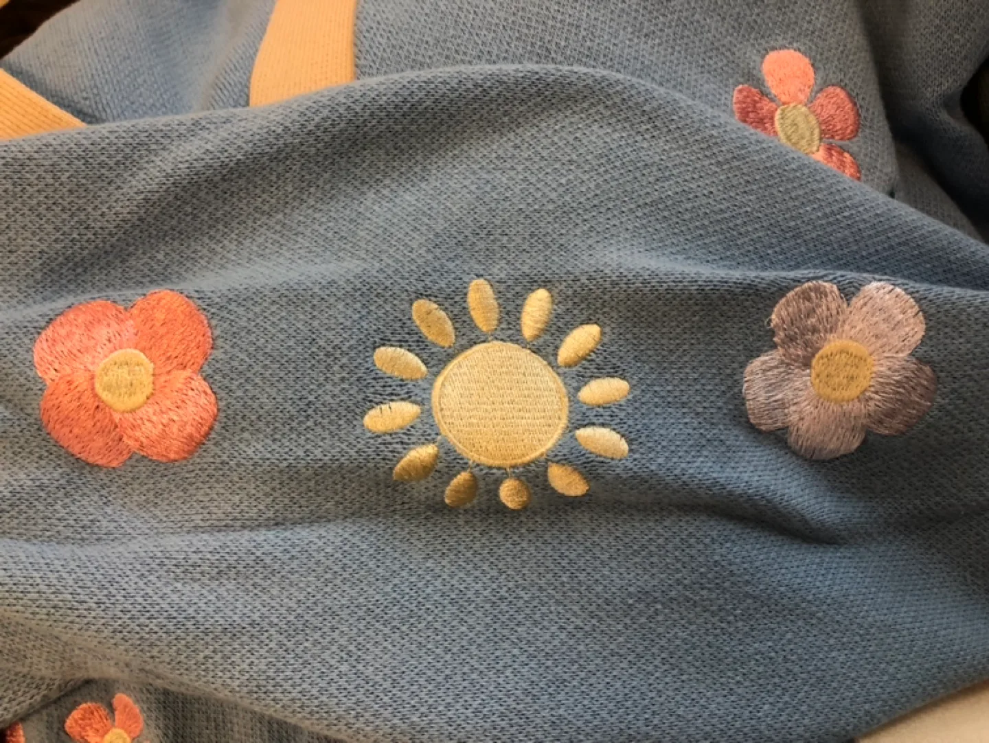 Meyoco Flower Embroidered Cardigan image indicator(4)