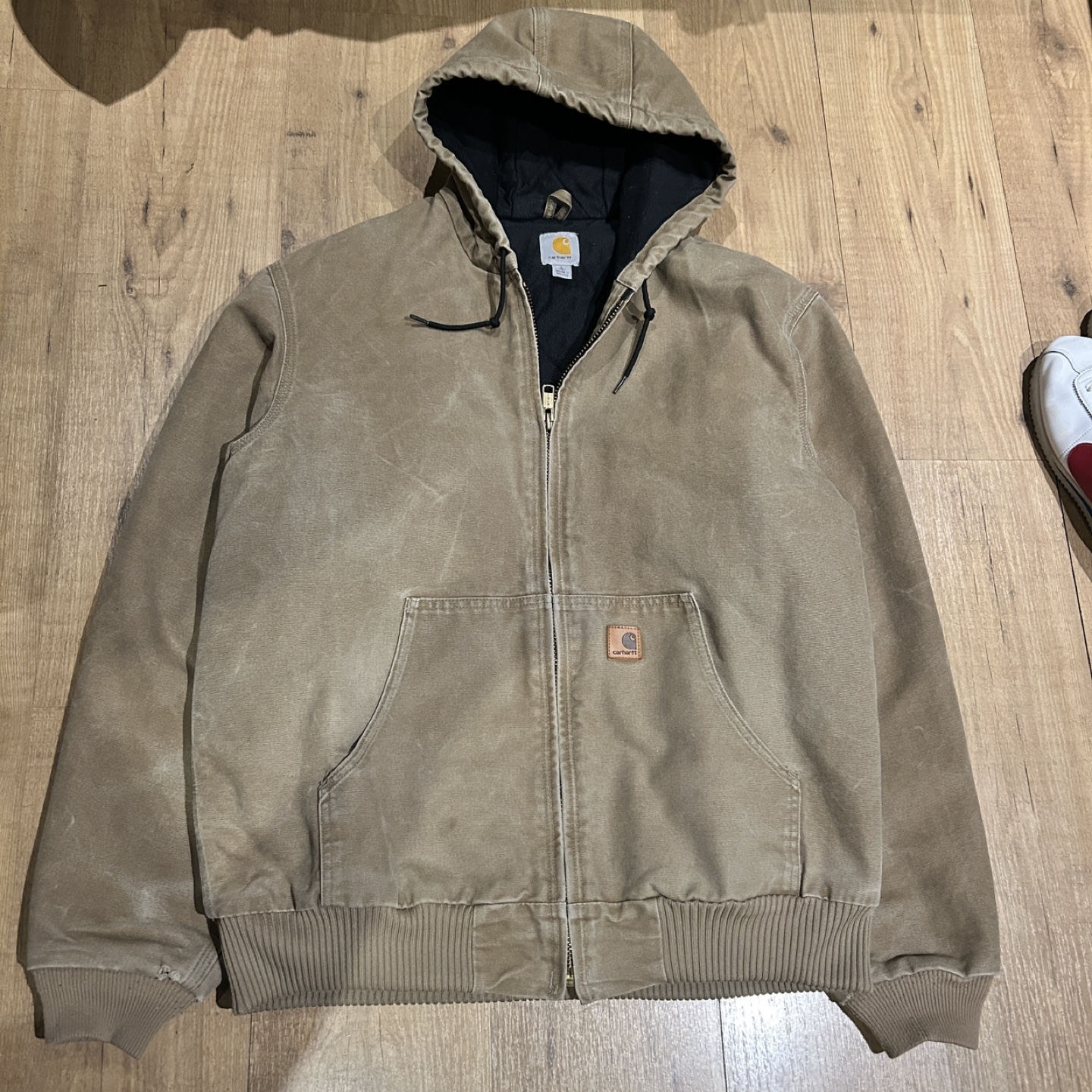 Carhartt Brown Hooded Jacket - Size L Tall - photo 3