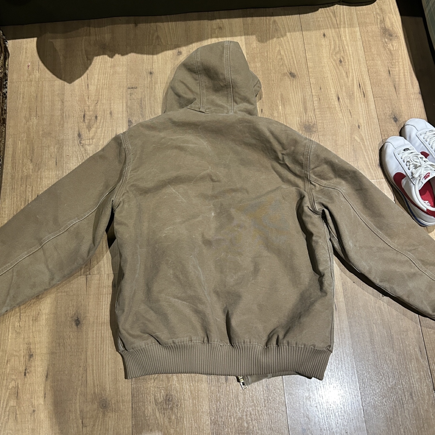 Carhartt Brown Hooded Jacket - Size L Tall - photo 2