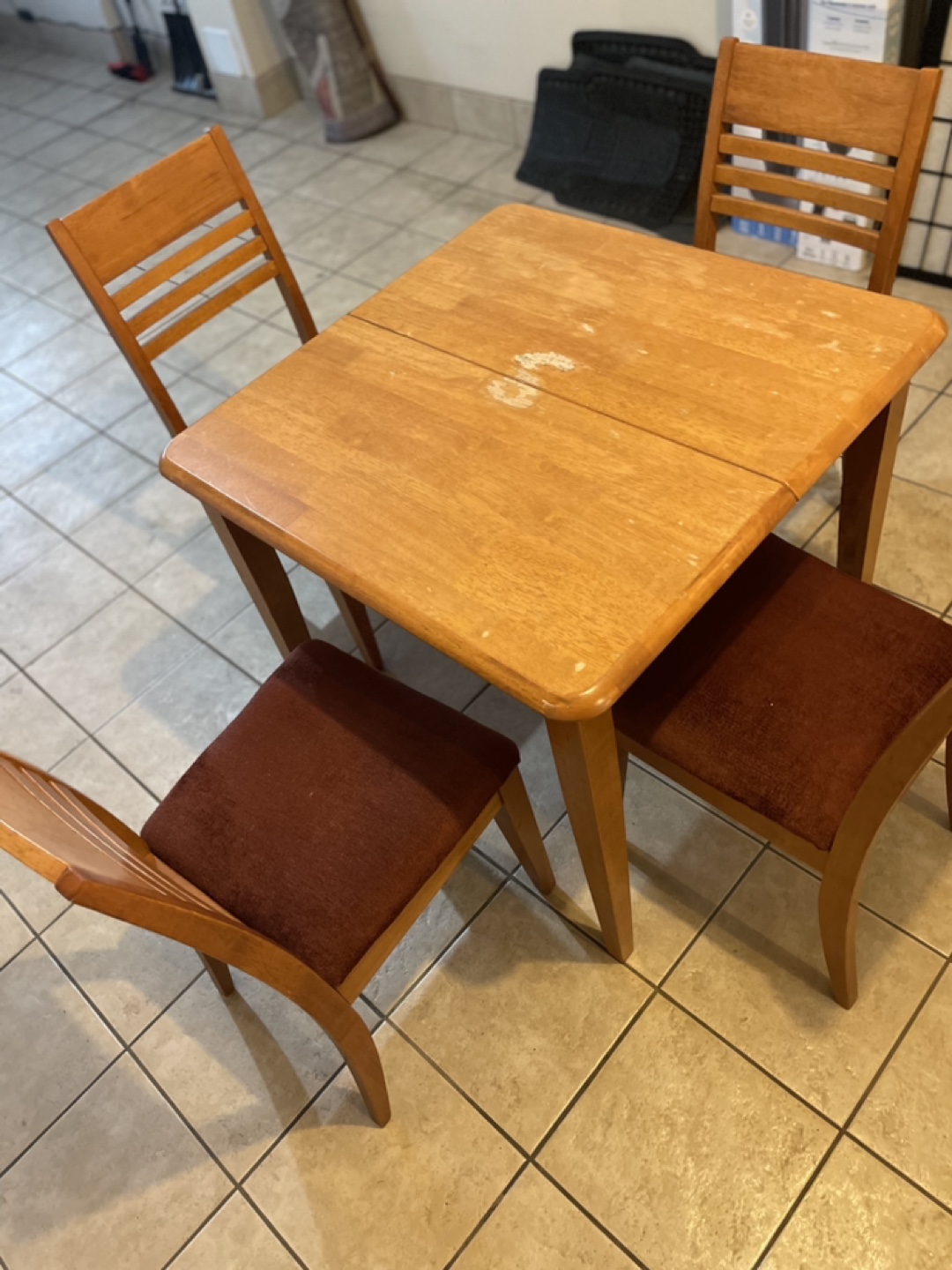 Wooden Dining Table Set - photo 2