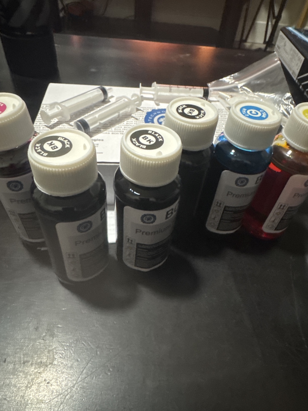 BCH Technologies Premium Refill Ink Set for DTF Printing - photo 2