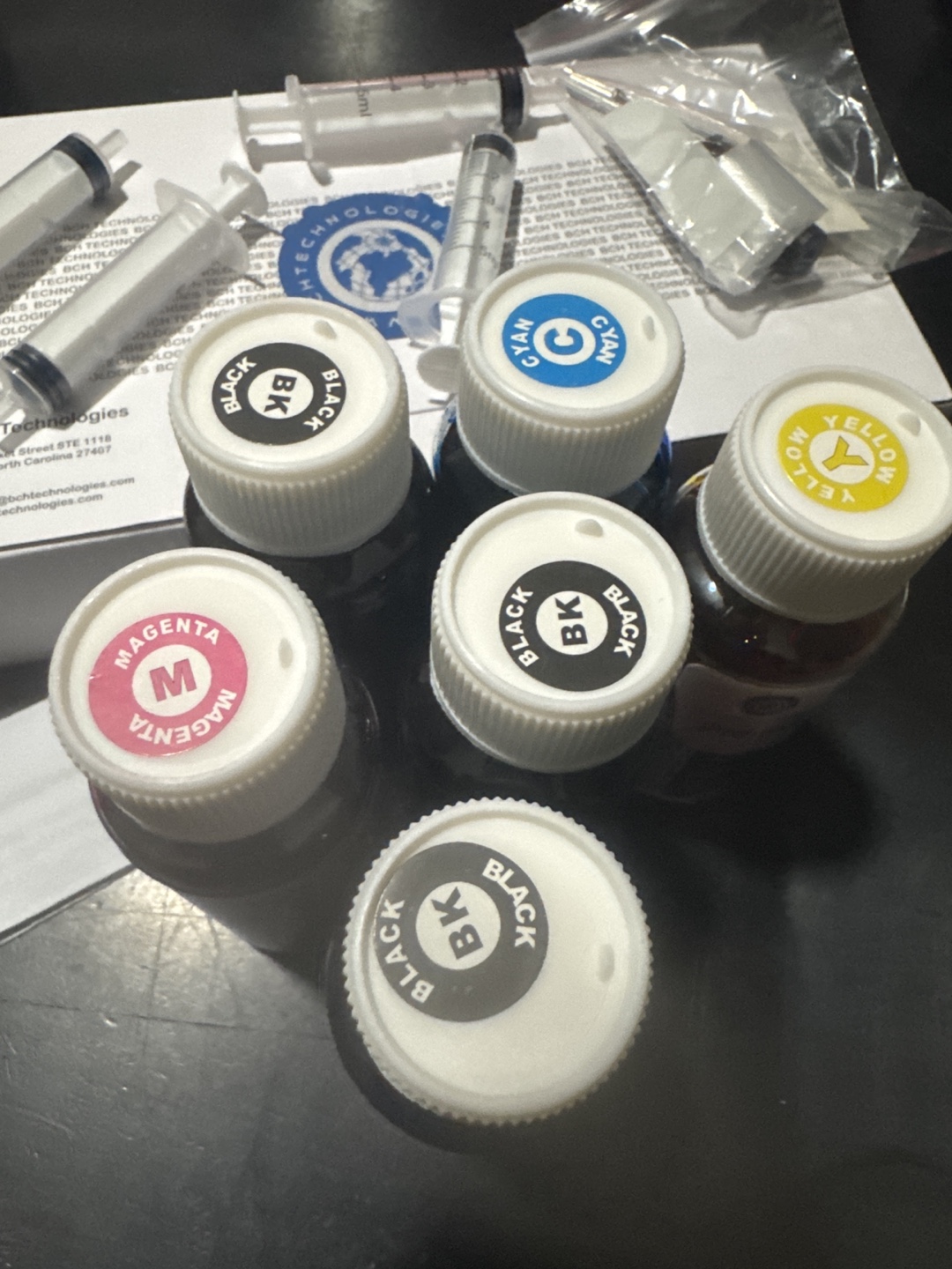 BCH Technologies Premium Refill Ink Set for DTF Printing - photo 3