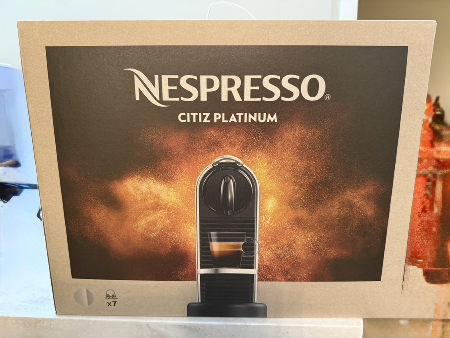 Nespresso CitiZ Platinum Espresso Machine by De'Longhi