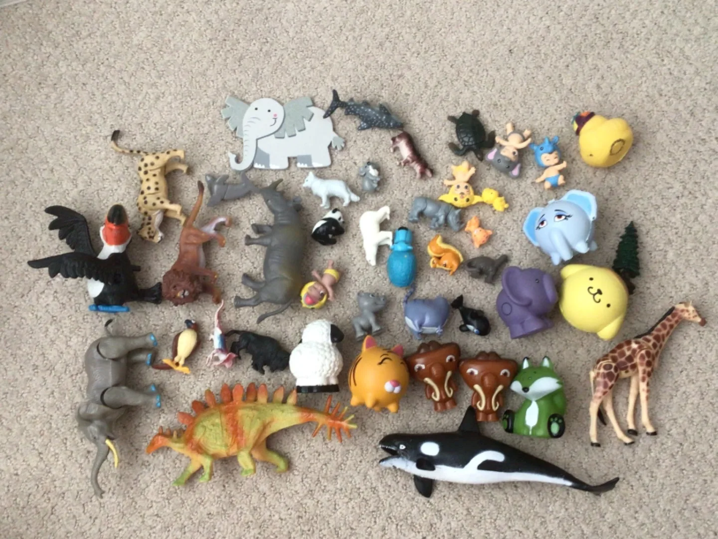 Random Animal Figurines. thumbnail