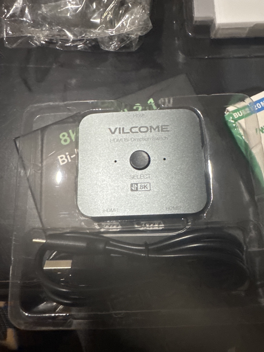 VILCOME 8K HDMI 2.1 Bi-Direction Switch