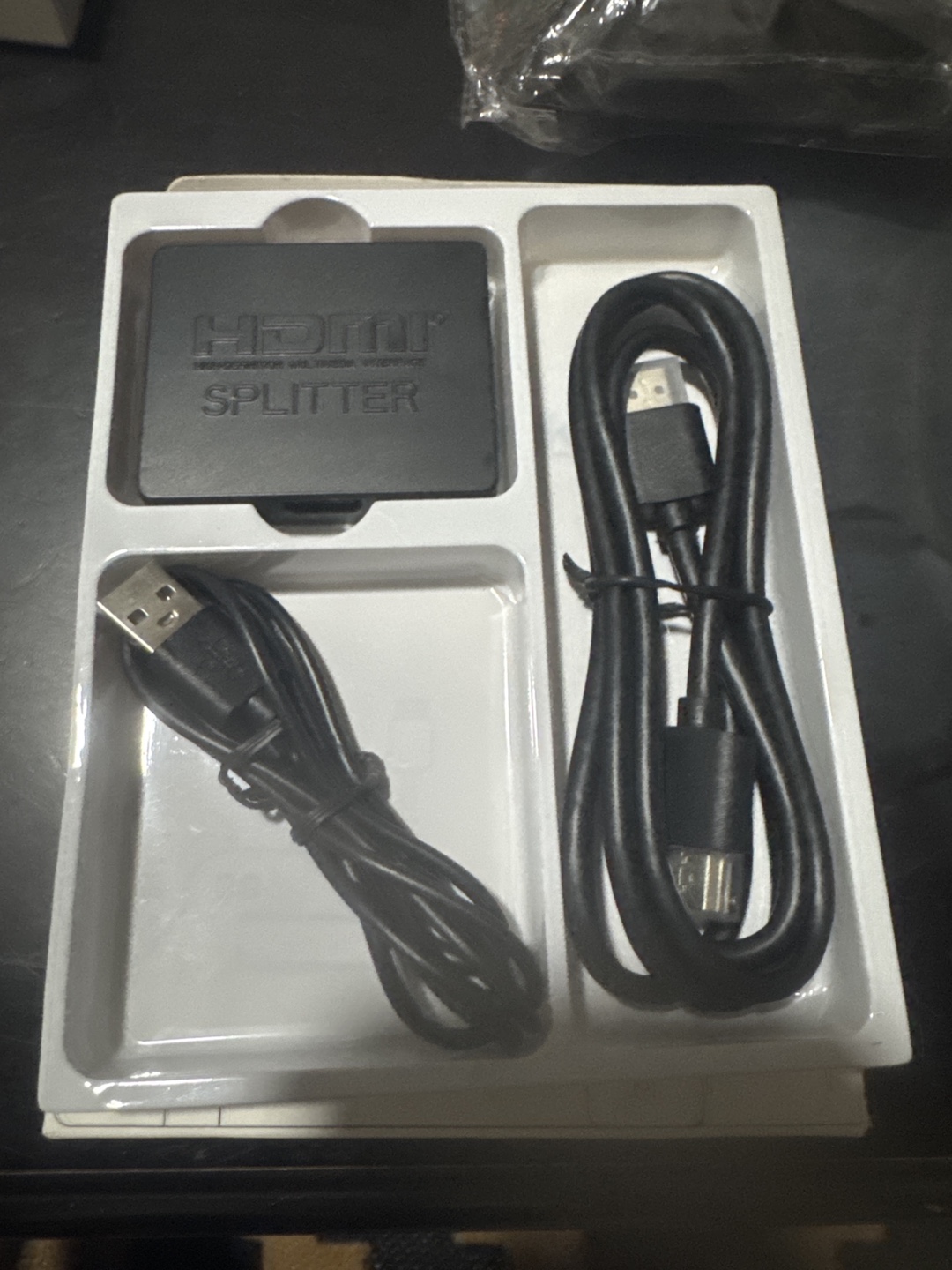 HDMI Splitter with Cables