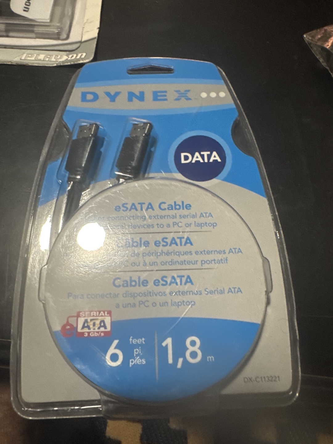 Dynex 6ft eSATA Cable