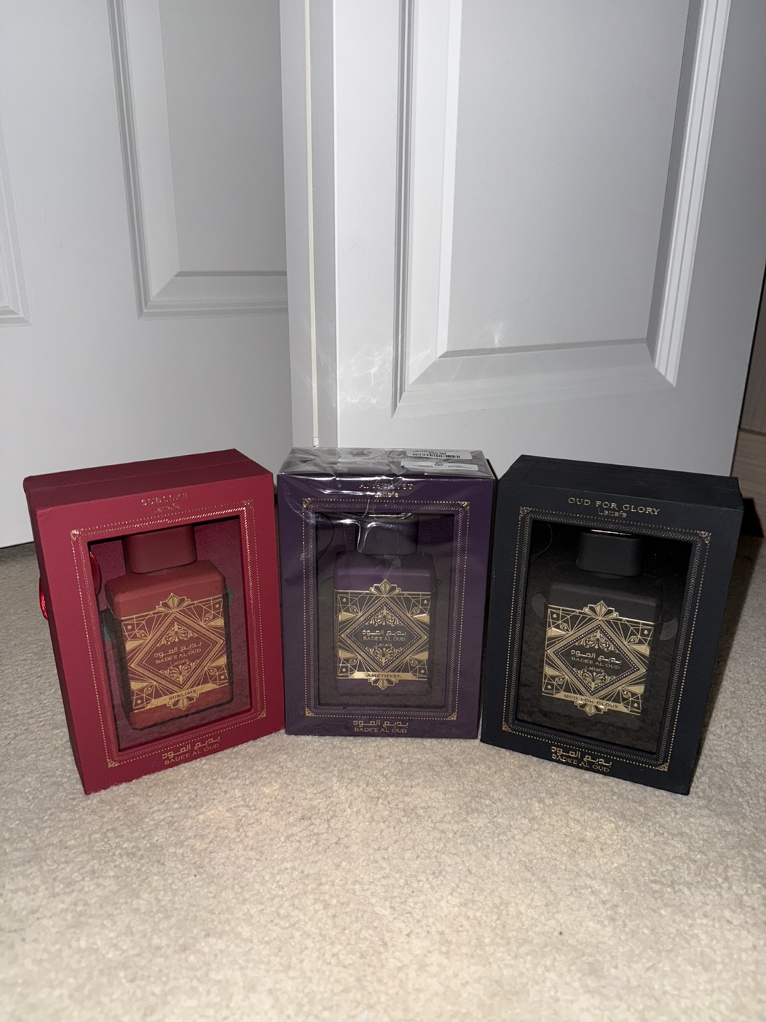 Three Oud for Glory Perfumes - New in Box