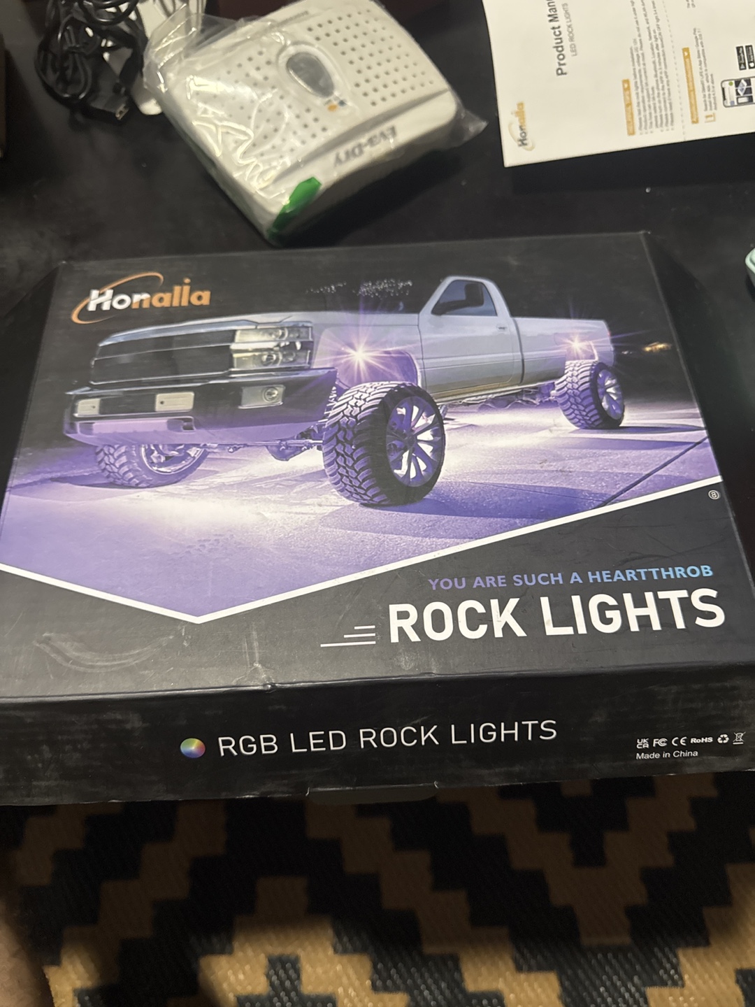 Honalia RGB LED Rock Lights - New in Box