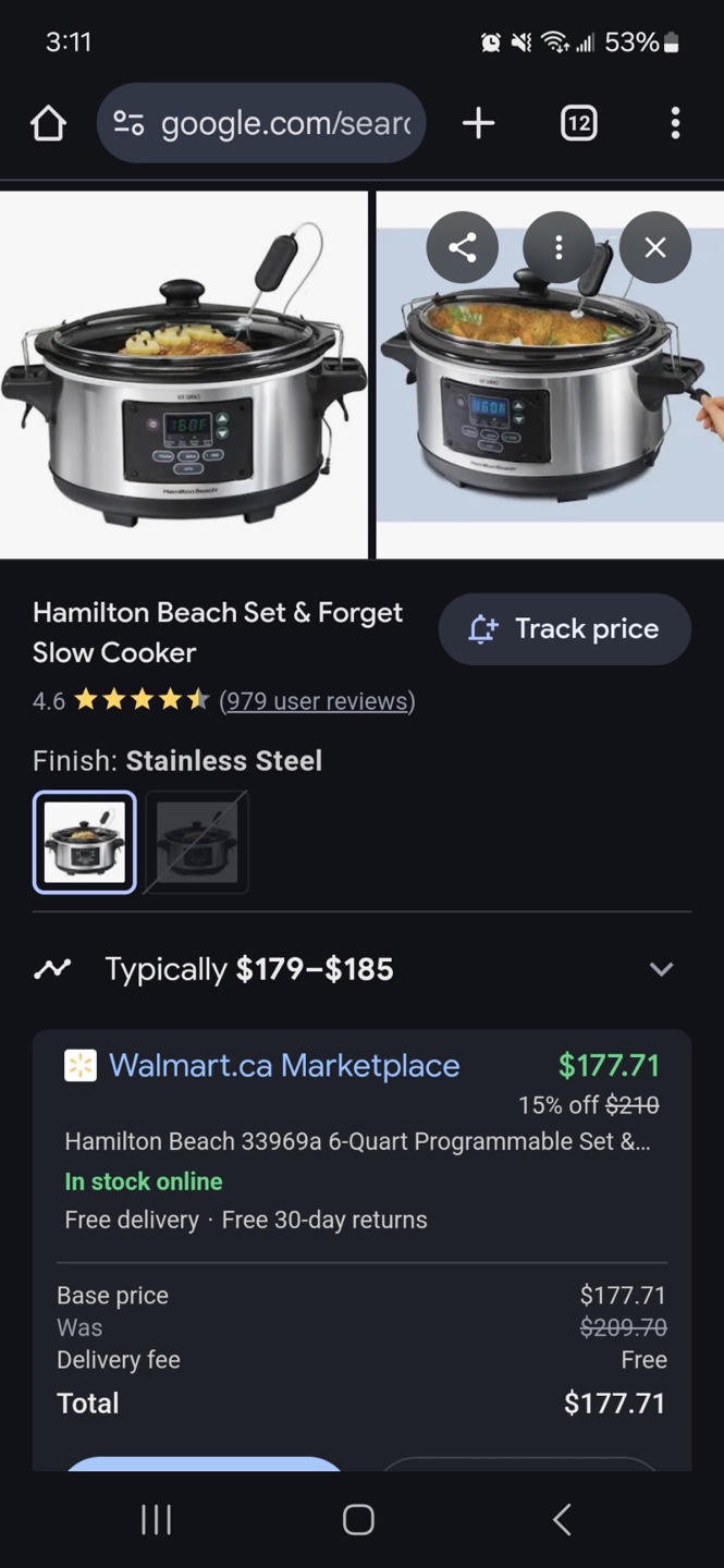 Hamilton Beach set and forget Slow Cooker - photo 2