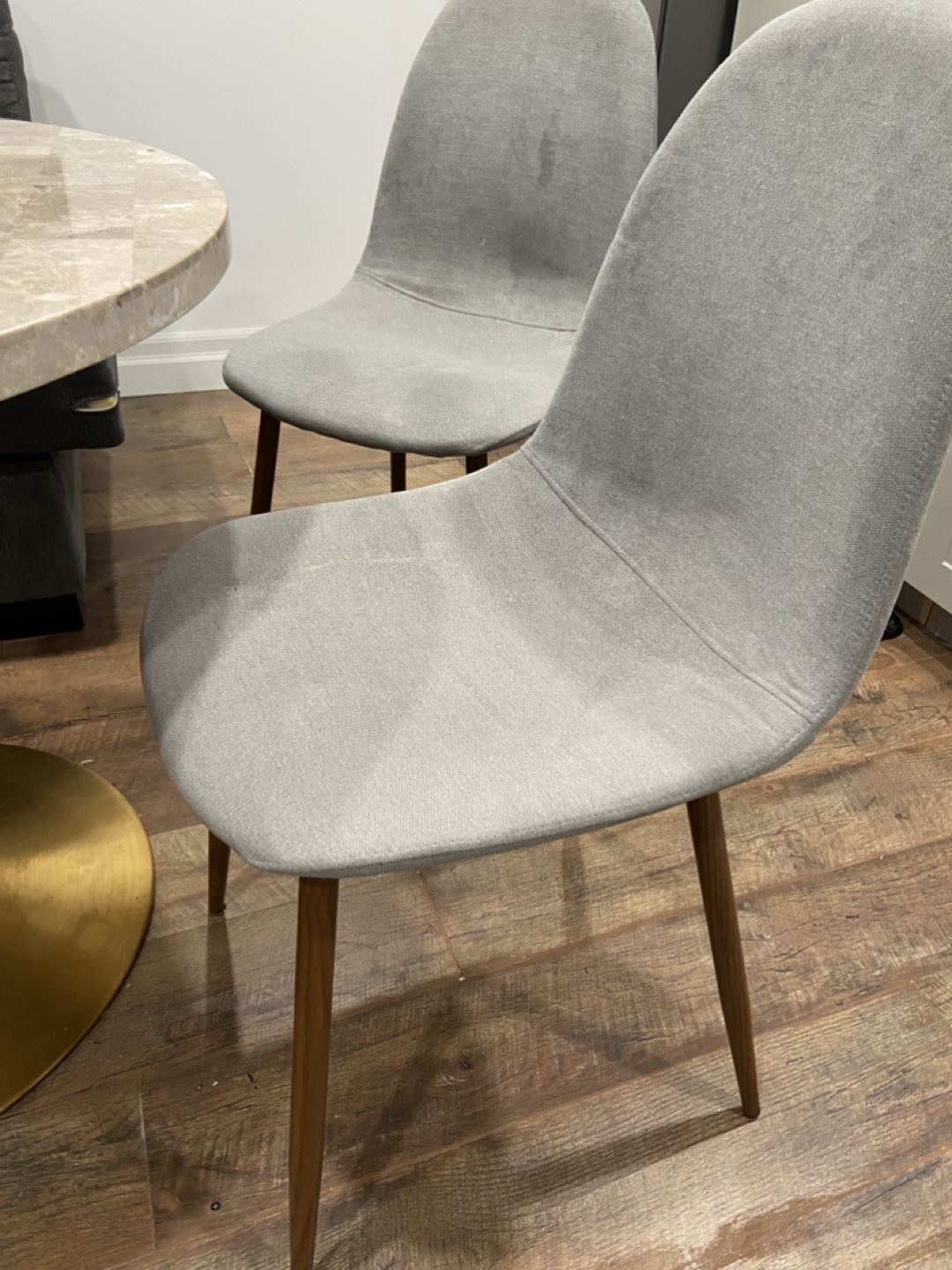 Four Grey Chairs - photo 2