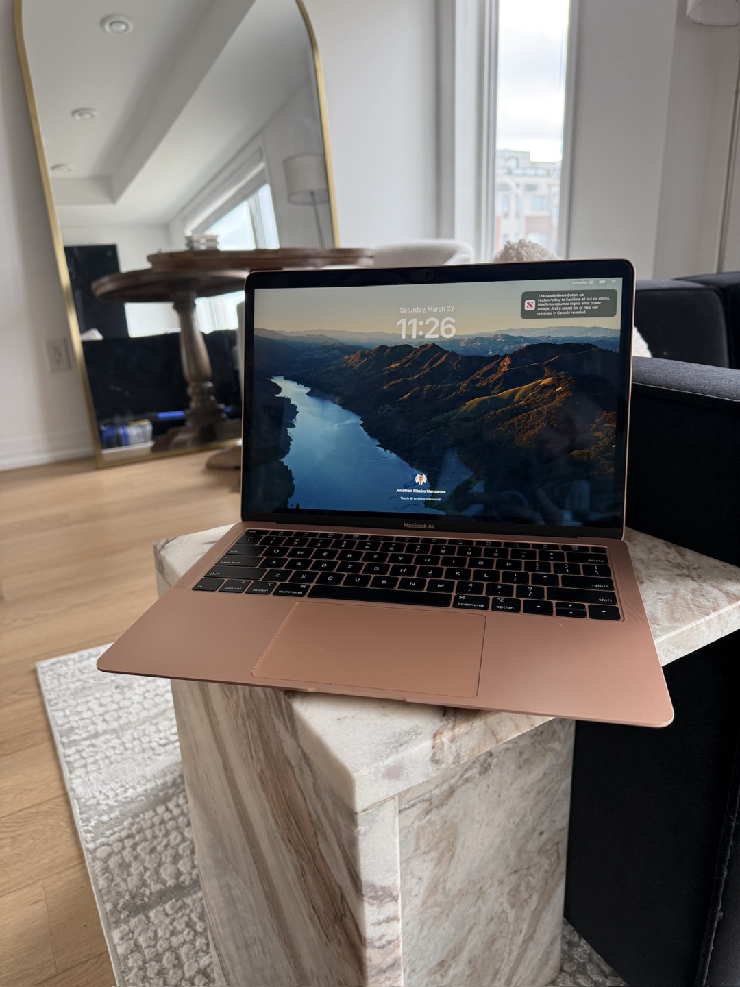 MacBook Air 13-inch Rose Gold