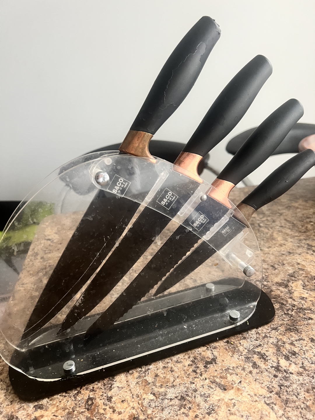 FREE 5-Piece Knife Set with Stand