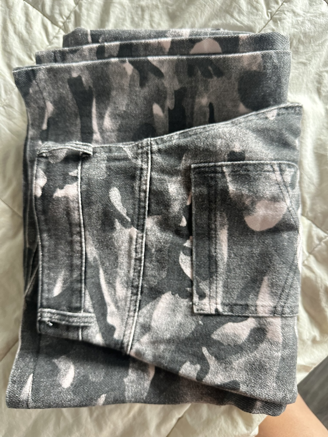 Pink and Grey Camo Jeans - photo 3