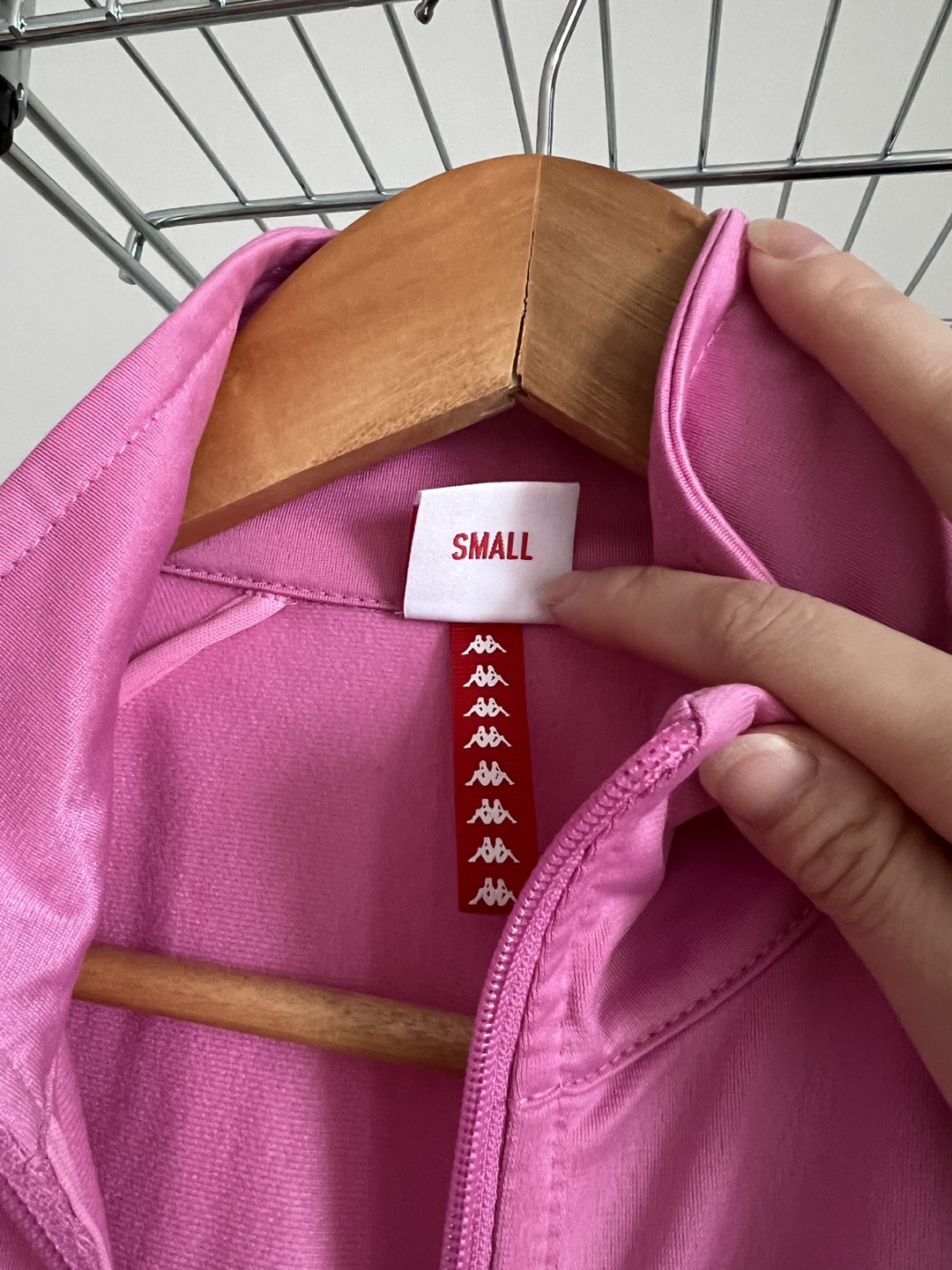 Kappa Pink Track Jacket - Small Slim Fit - photo 2