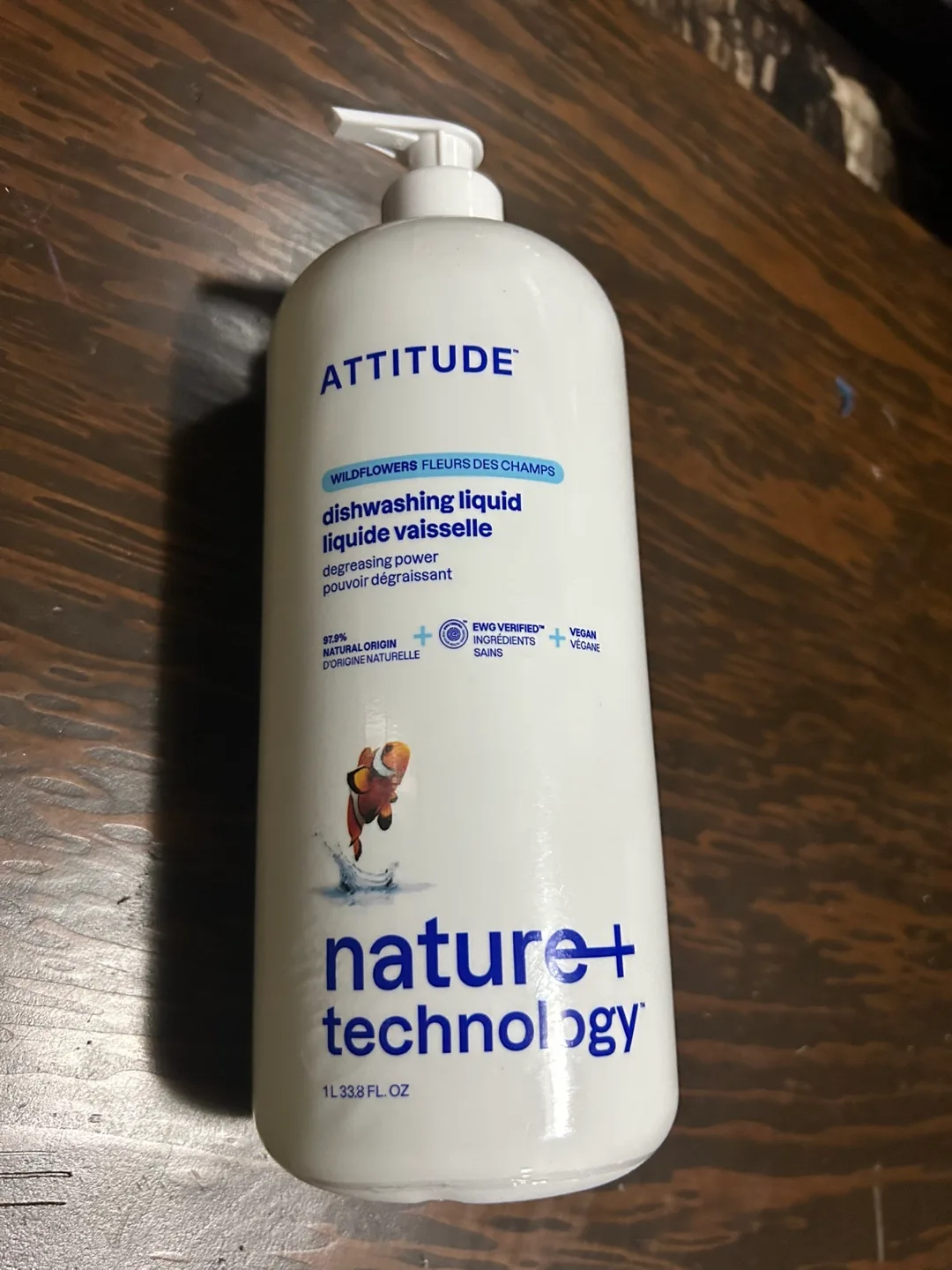 #freecycle Attitude Wildflowers Dishwashing Liquid (1L) thumbnail