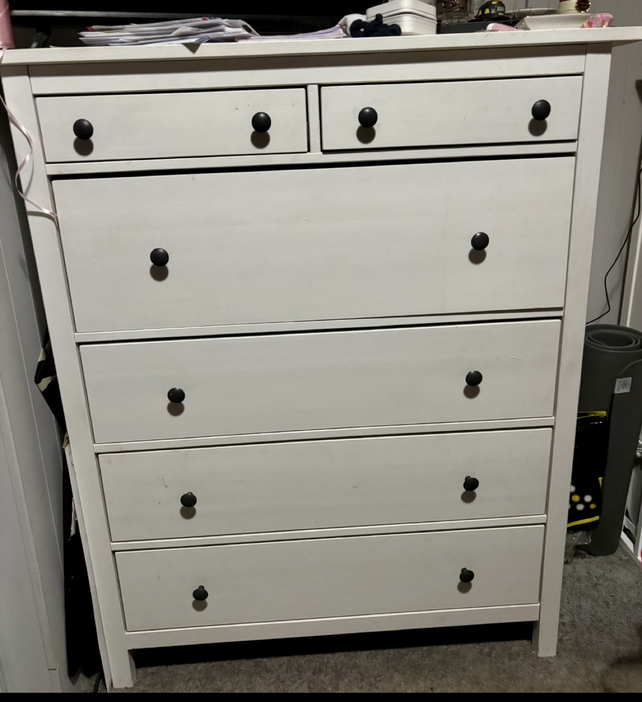 IKEA White 6-Drawer Chest