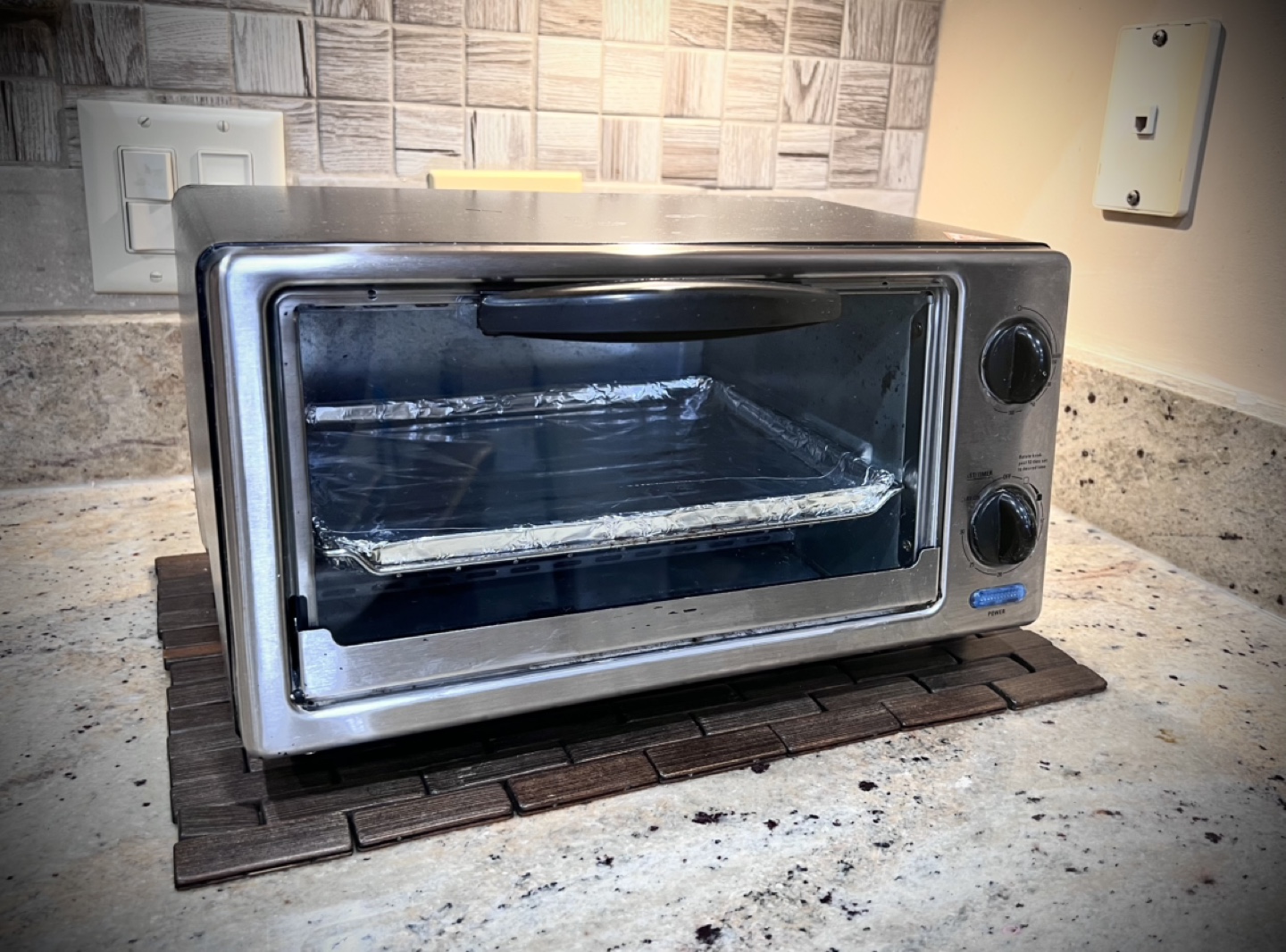 BELLA 4-Slice Stainless Steel Toaster Oven
