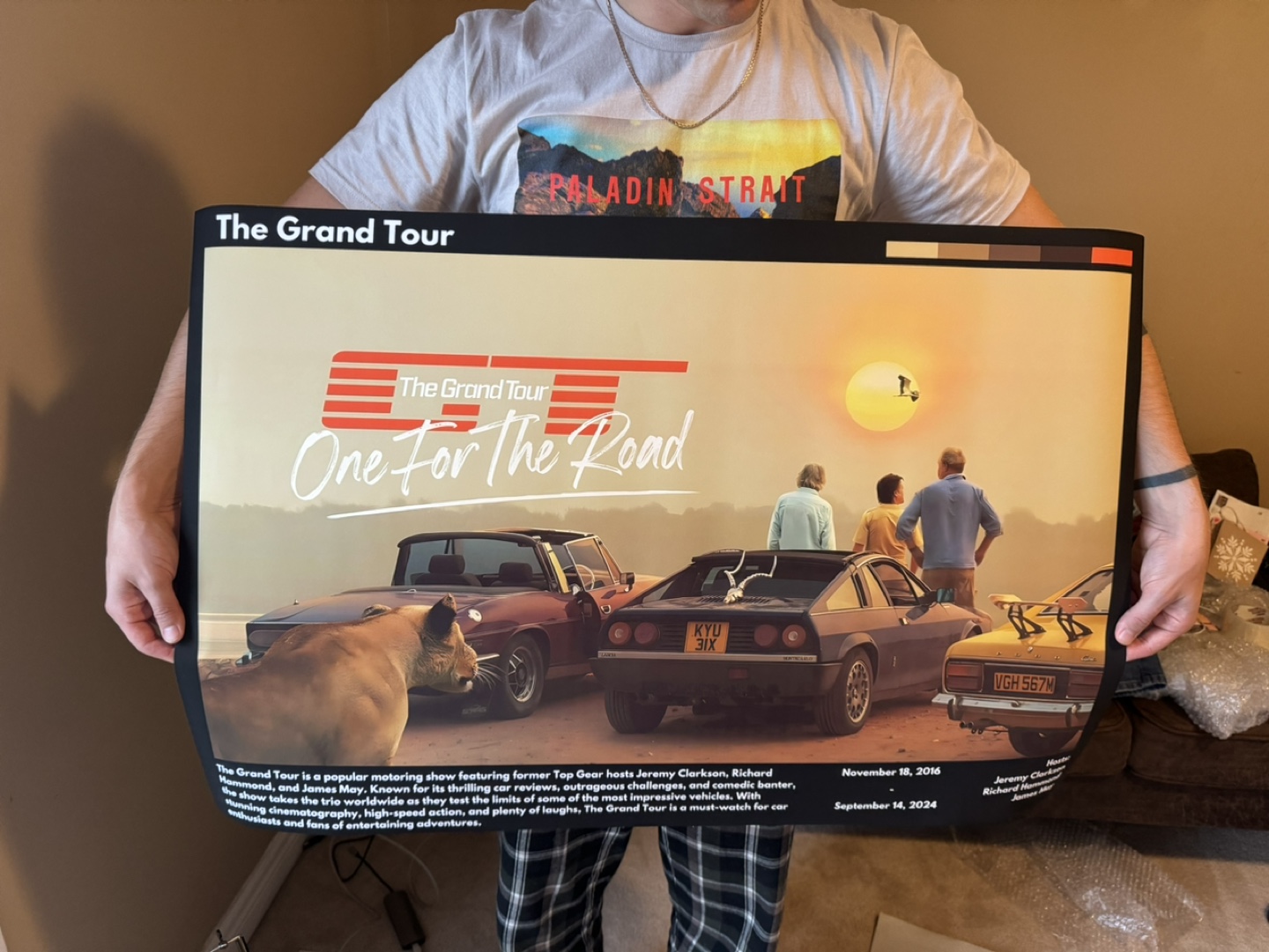 The Grand Tour: One For The Road Poster - photo 2