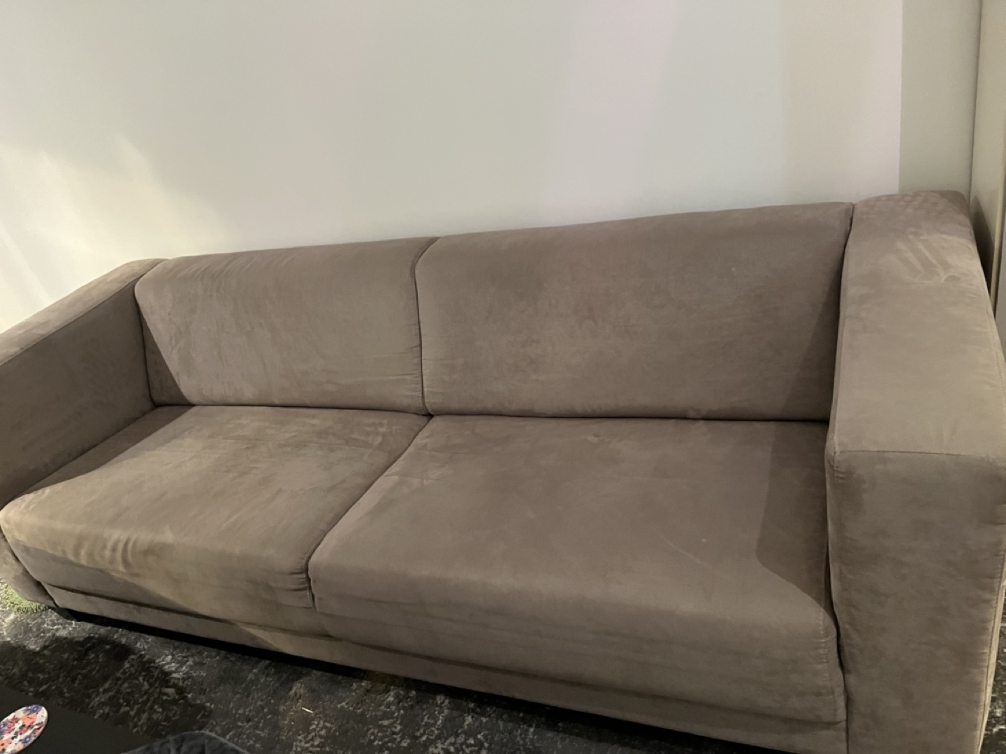Grey Fabric Sofa - photo 2