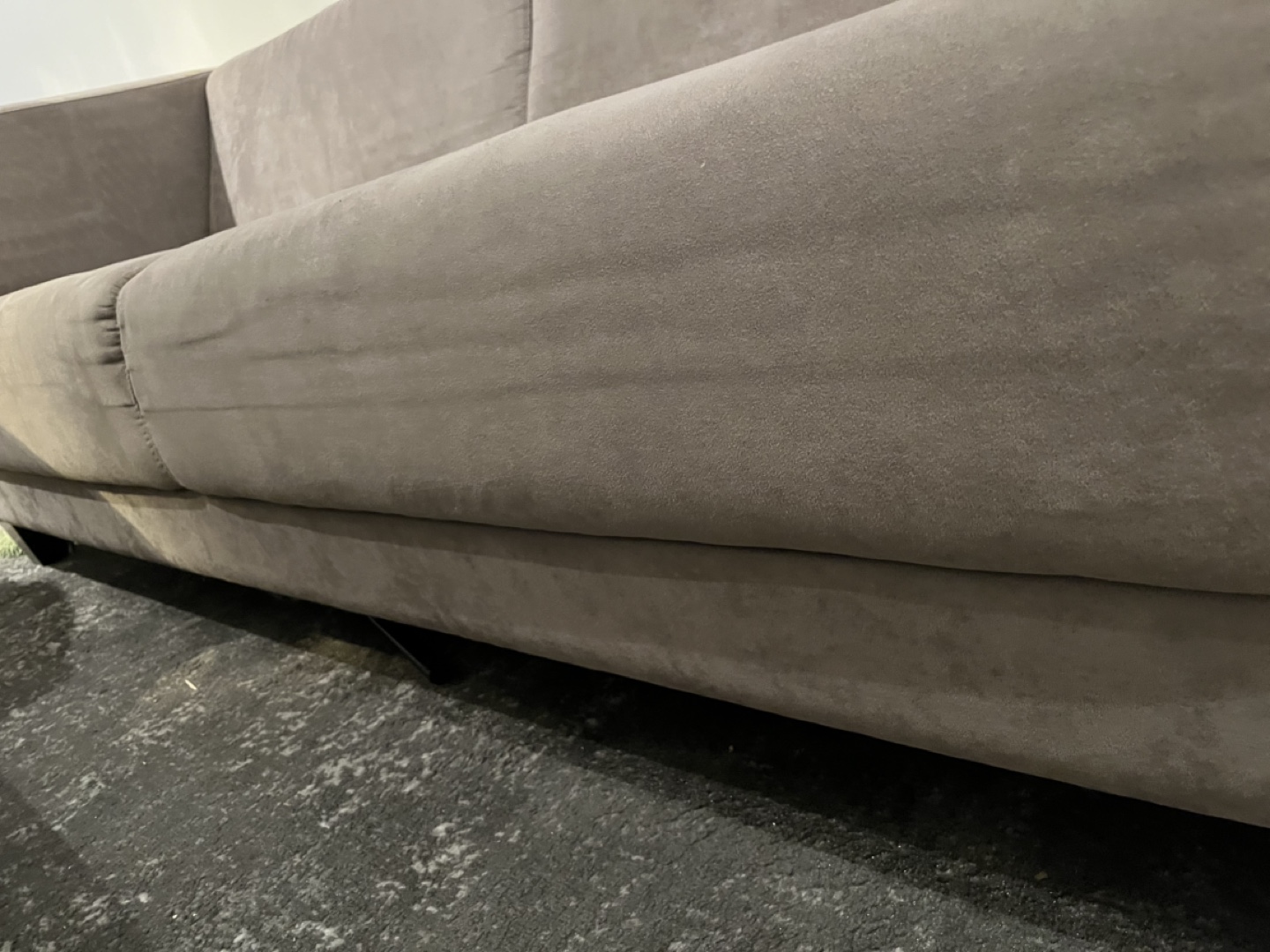 Grey Fabric Sofa - photo 3