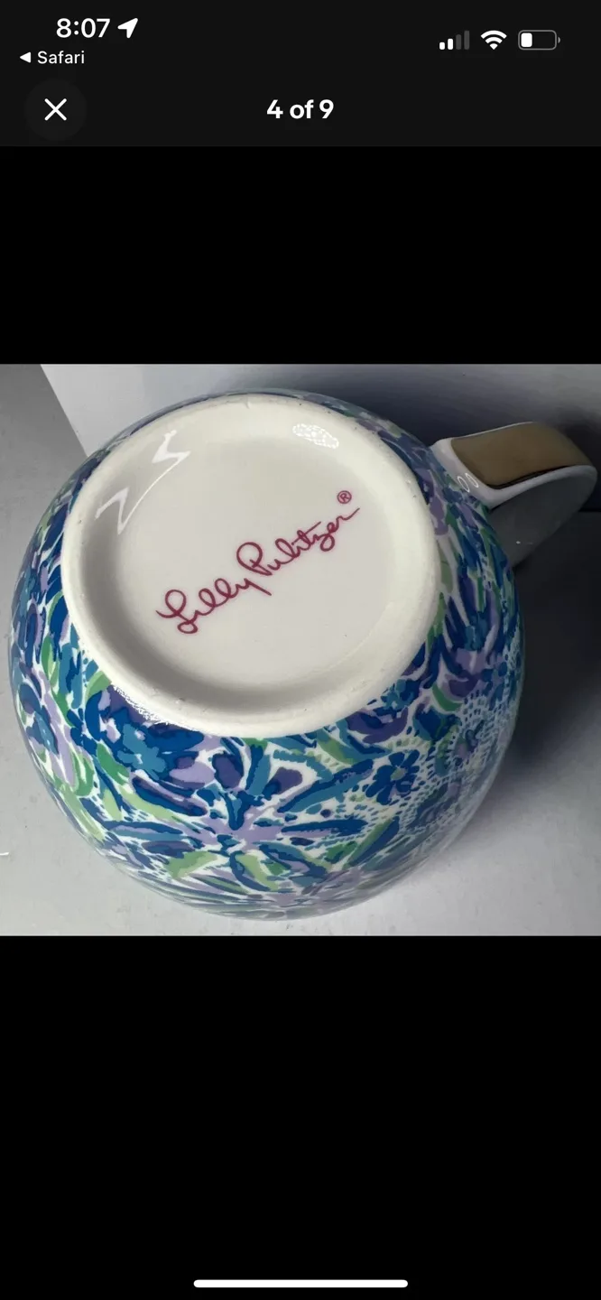 Lilly Pulitzer Ceramic Mugs - Set of 2 image indicator(6)