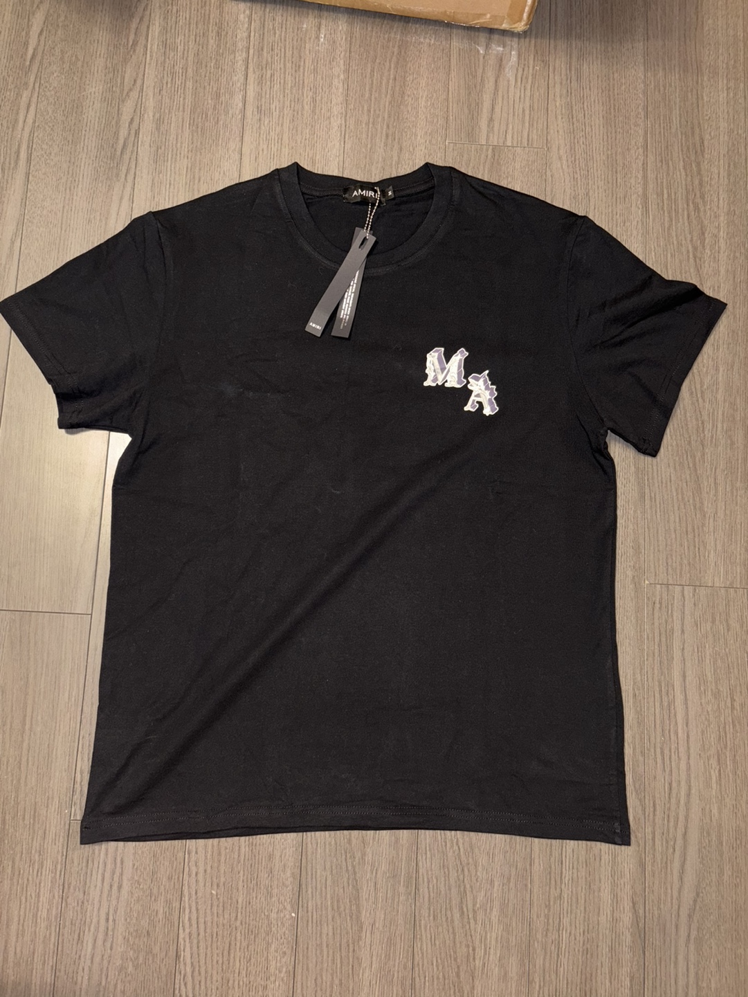 AMIRI BLACK T-SHIRT SIZE MEDIUM BRAND NEW - photo 2