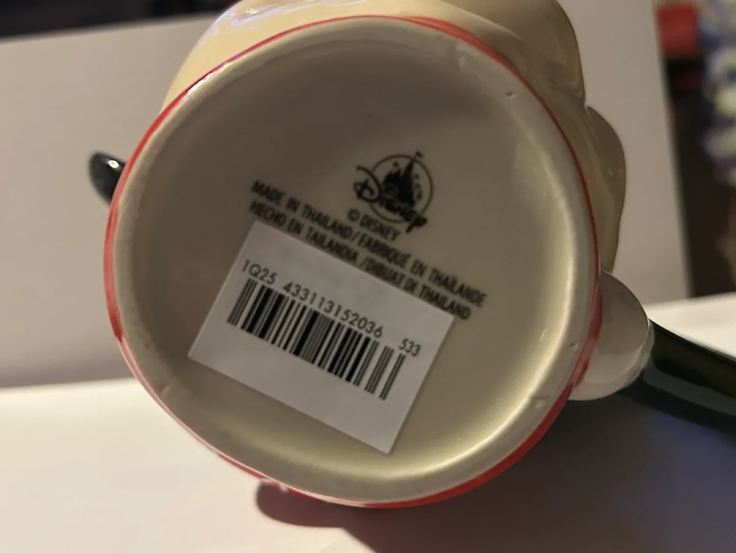 Disney Park 2024 Mickey Christmas Mug image indicator(5)