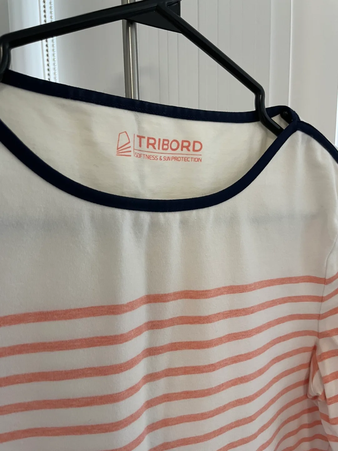 Tribord Women's Long Sleeve Breton Stripe Shirt image indicator(2)