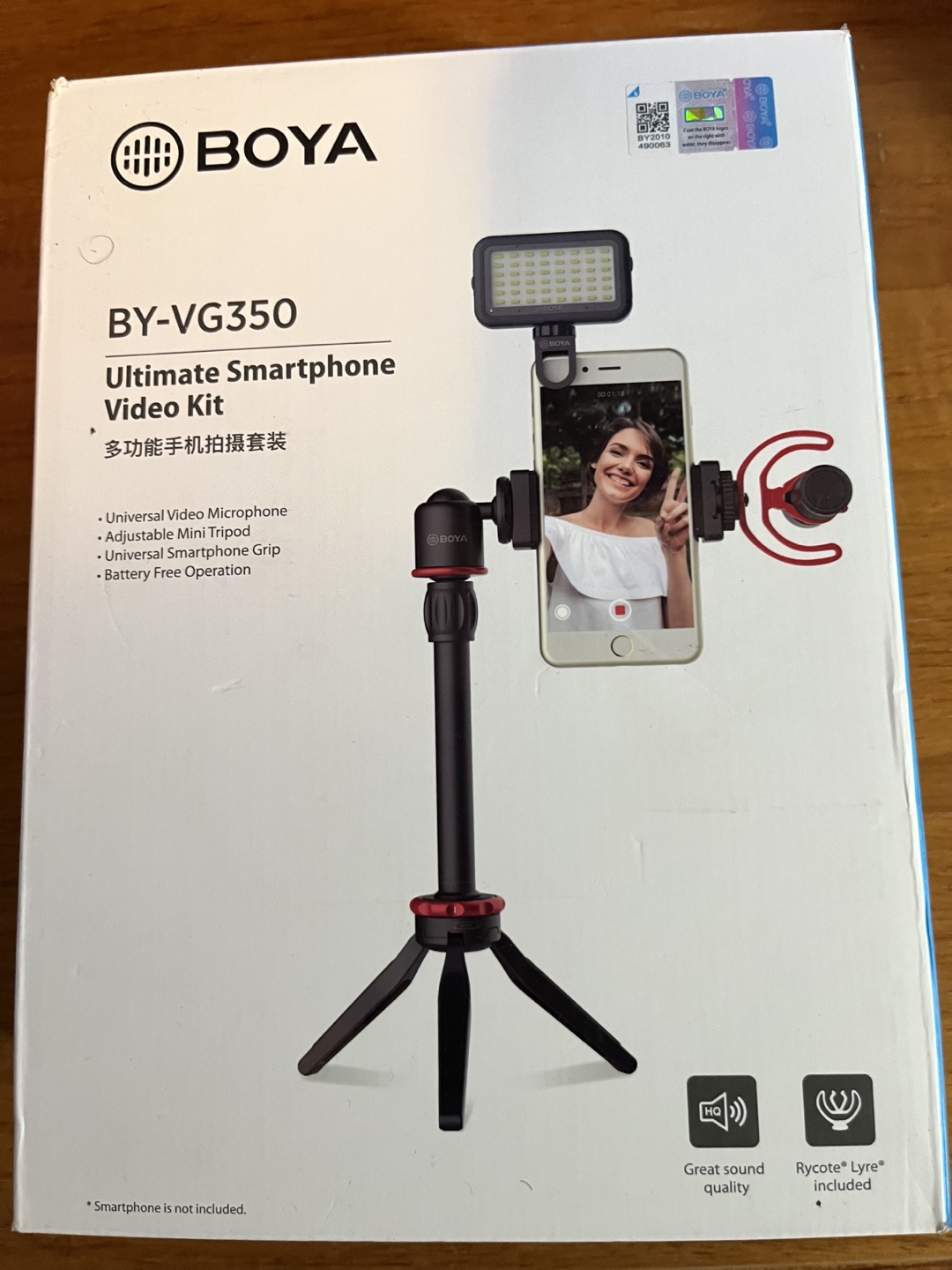 BOYA BY-VG350 Ultimate Smartphone Video Kit - photo 2