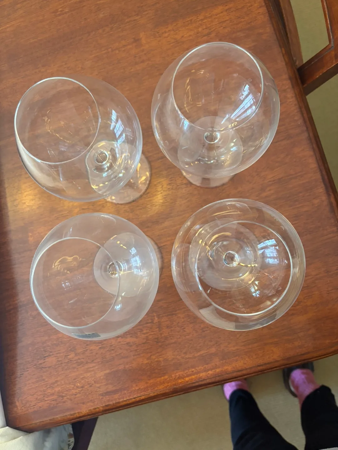 🍷Elegant set of  ZWIESEL Crystal Wine Glasses image indicator(2)